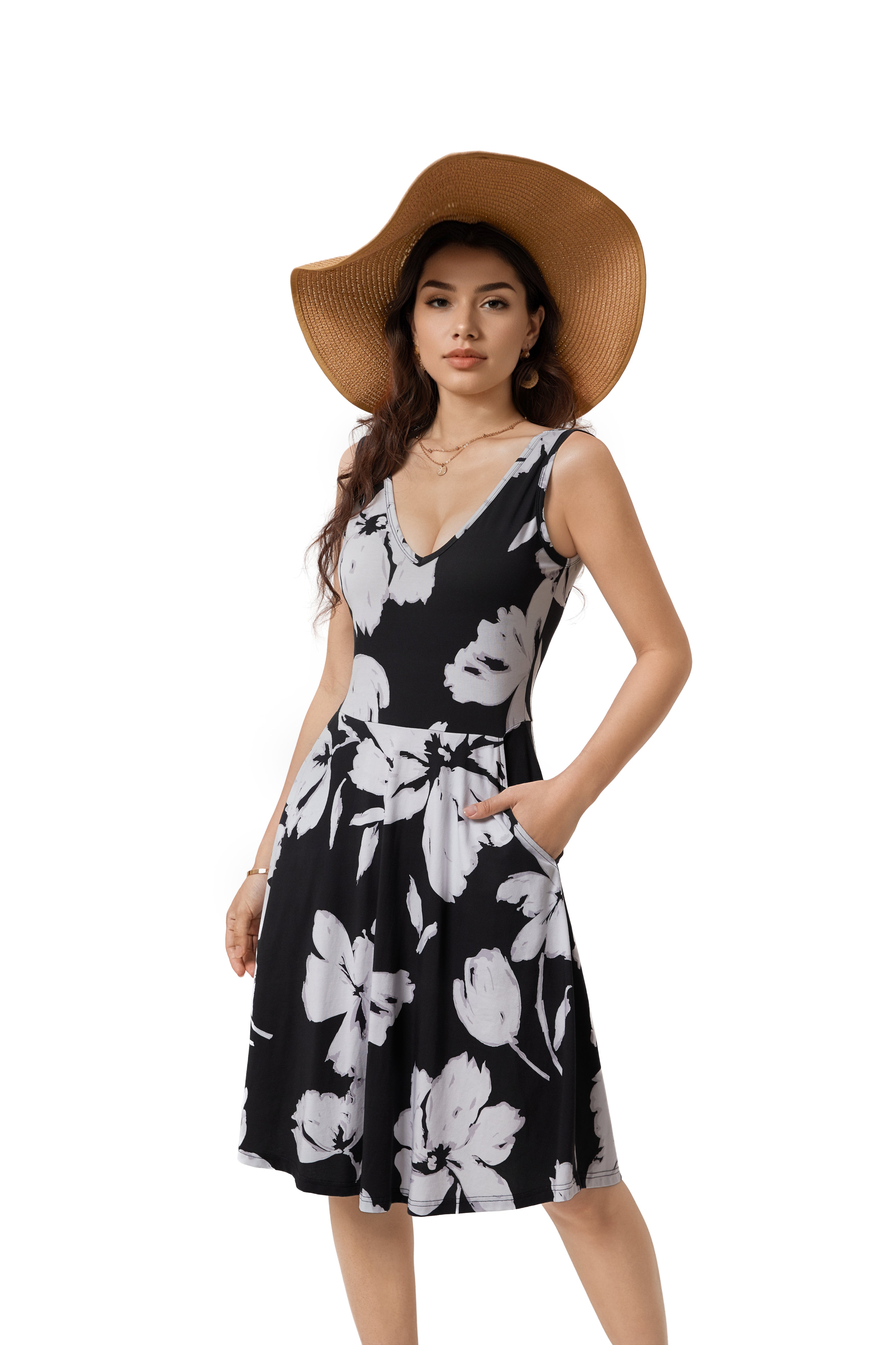 Elegant Knee Length Dress