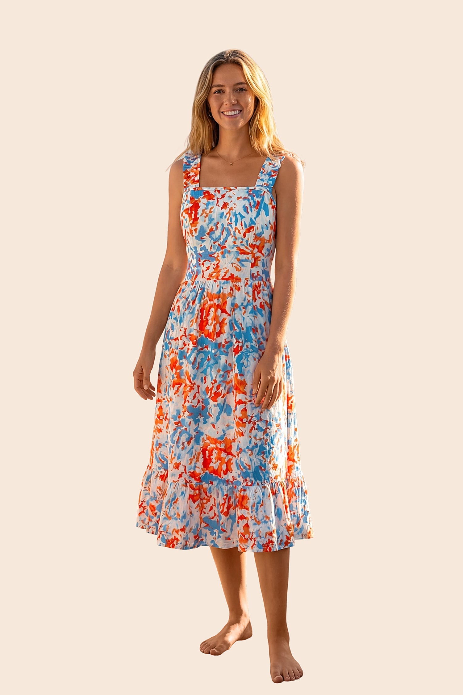 Boho Above Knee Dress