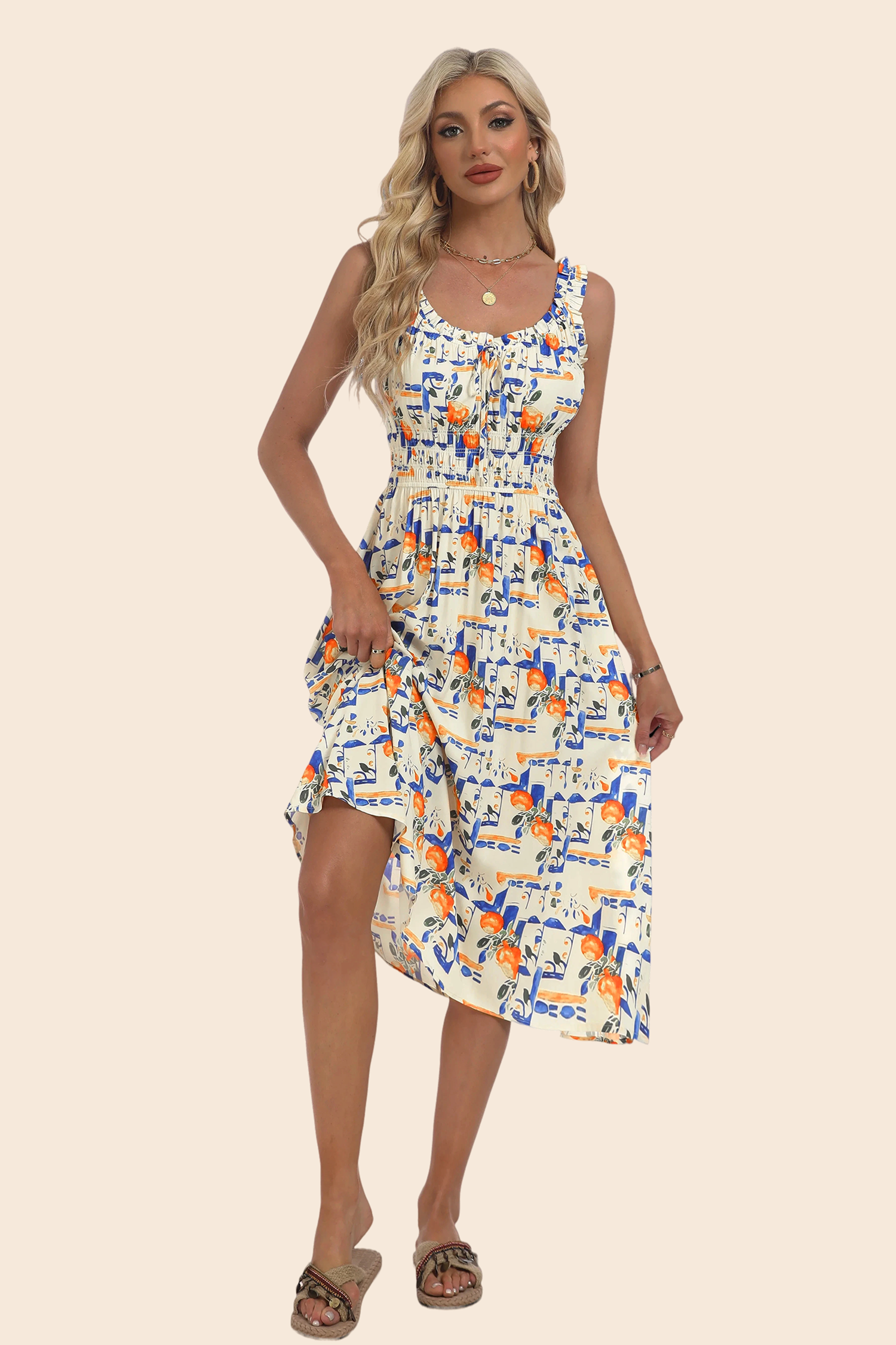 Vacation & Resort Wear Midi Dress