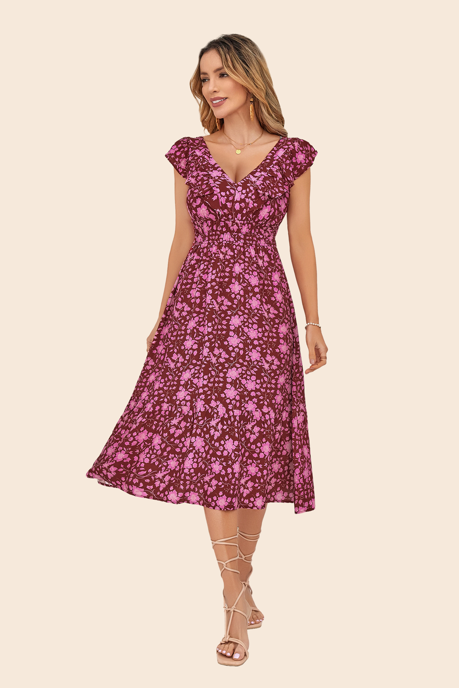 Elegant Midi Dress