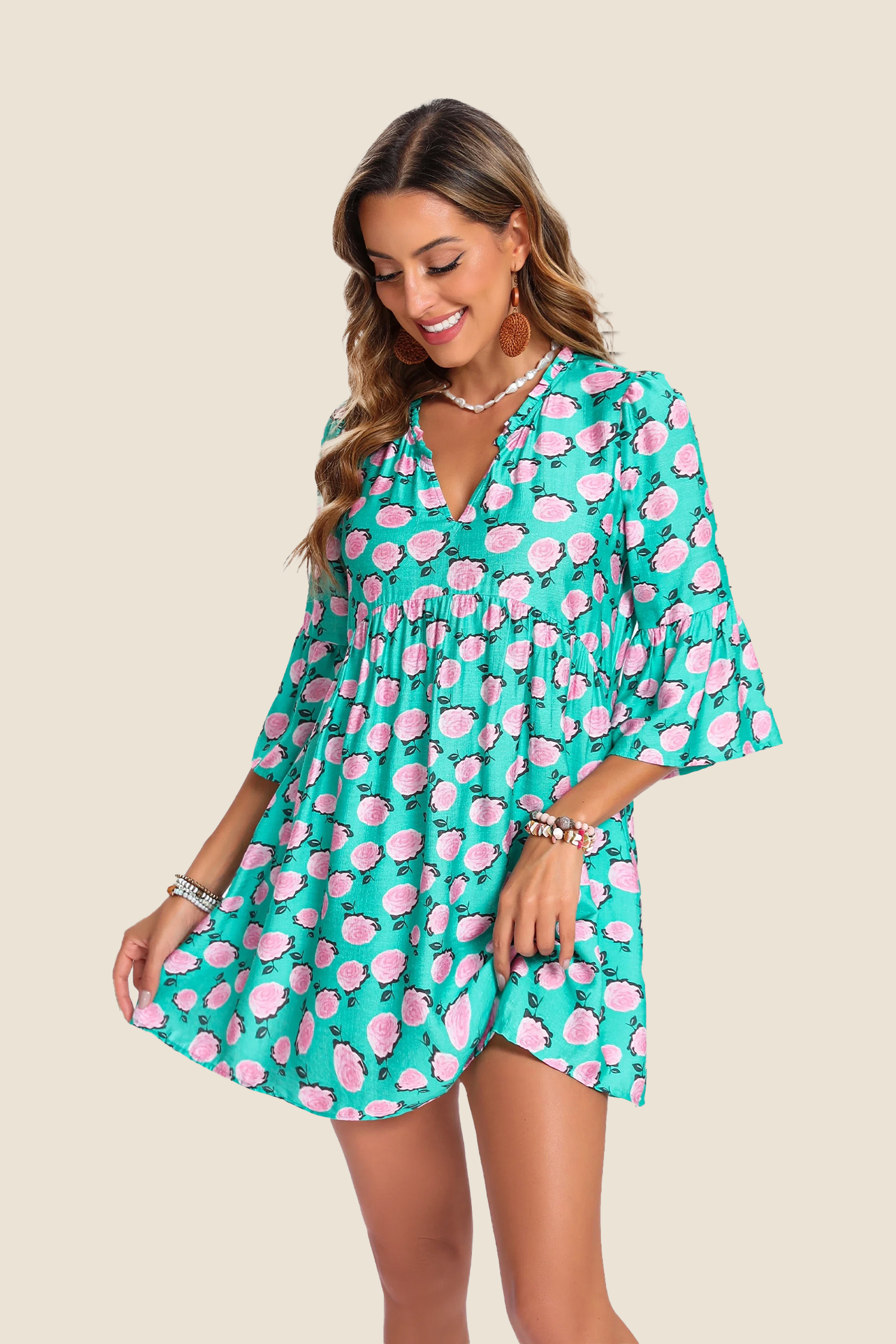 Vacation & Resort Wear Mini Dress