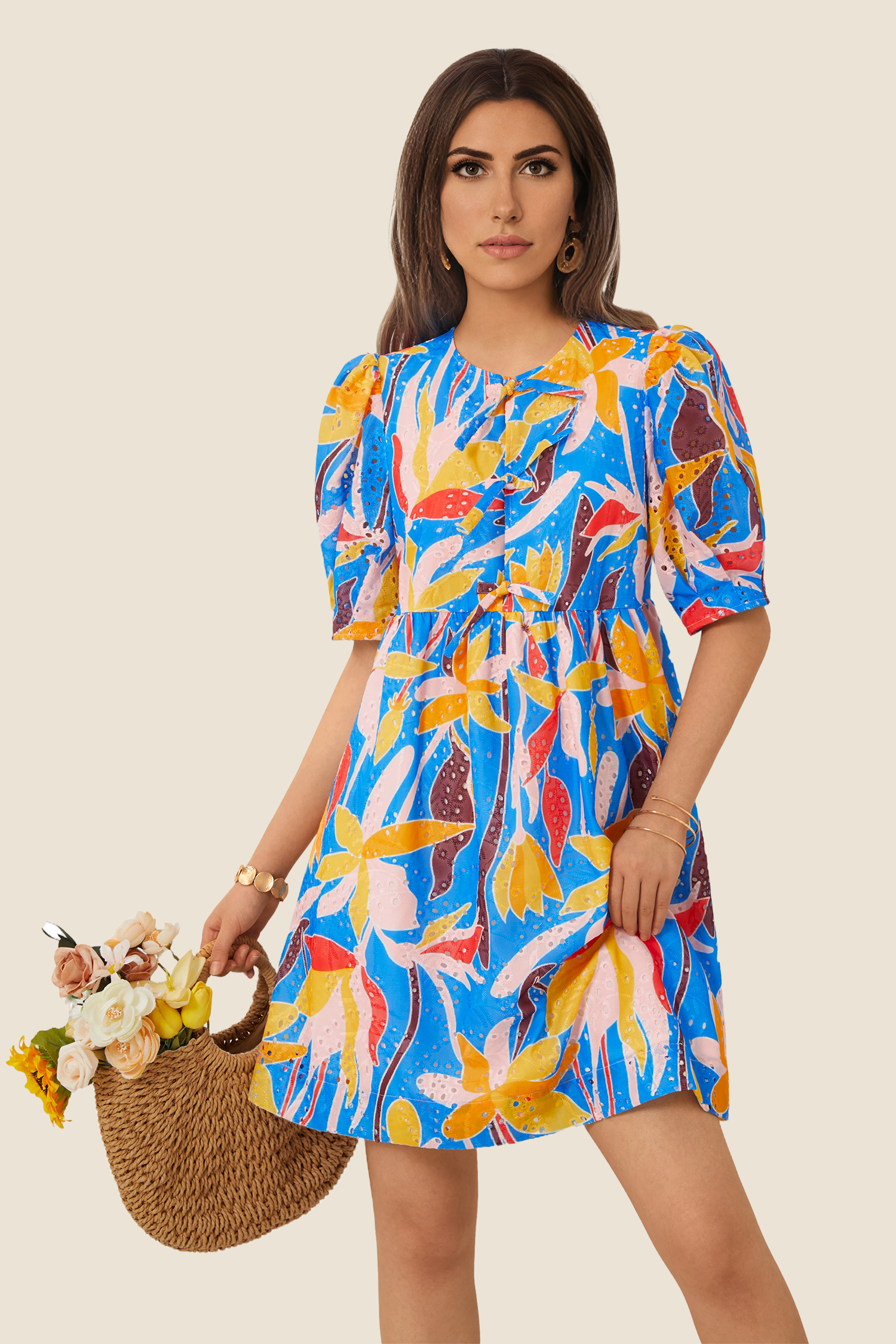 Vacation & Resort Wear Mini Dress