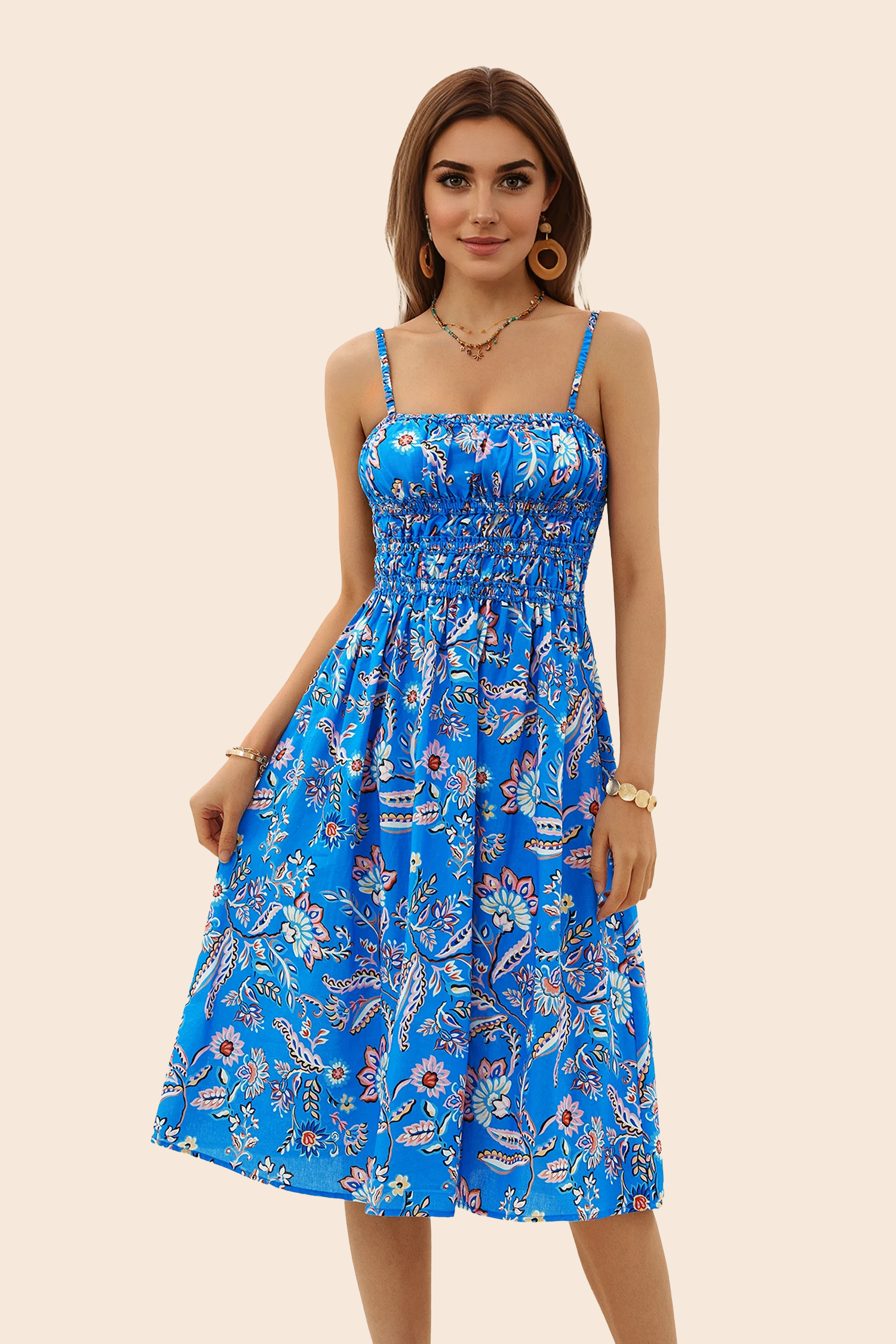 Vacation & Resort Wear Knee Length Dress