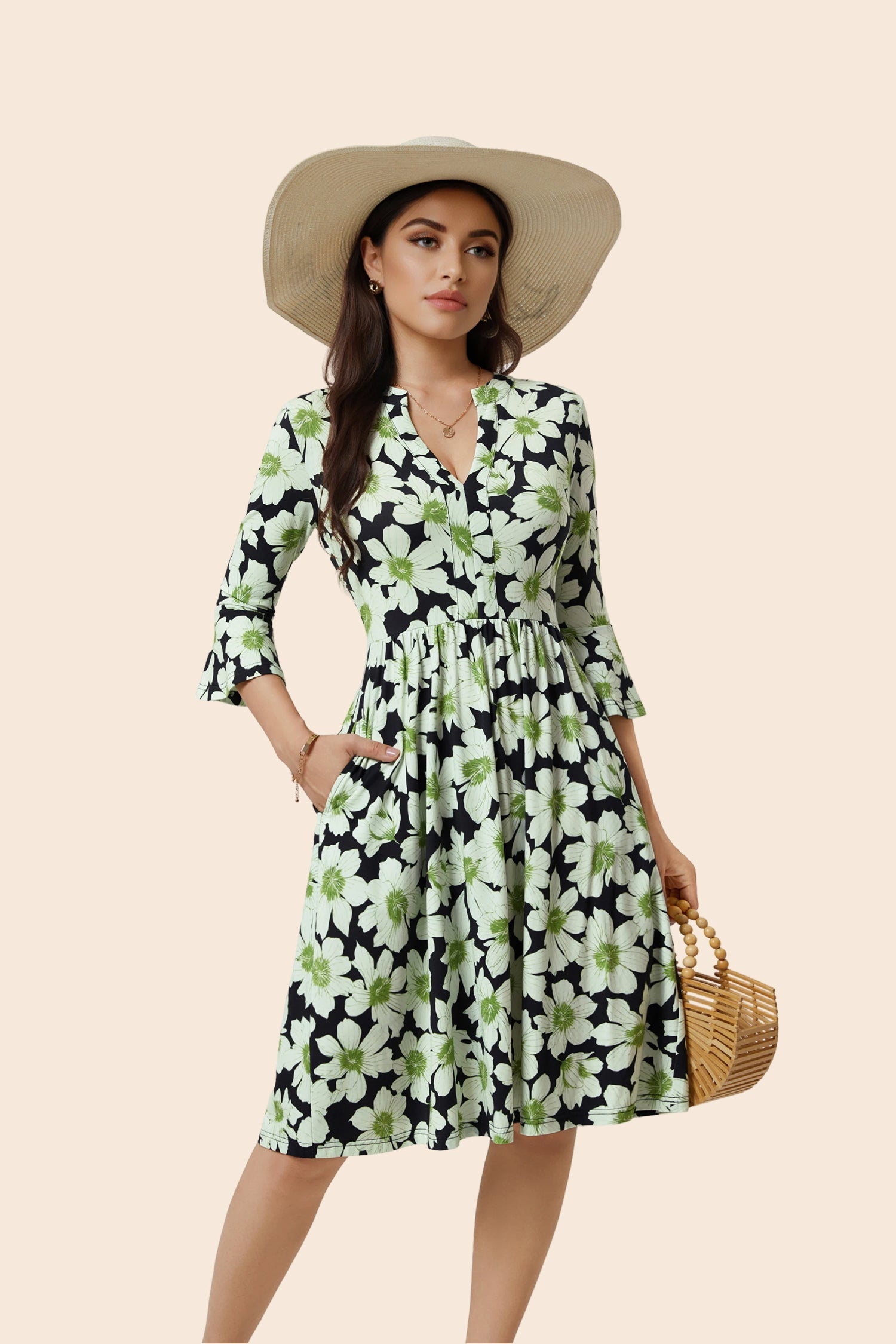 Elegant Midi Dress