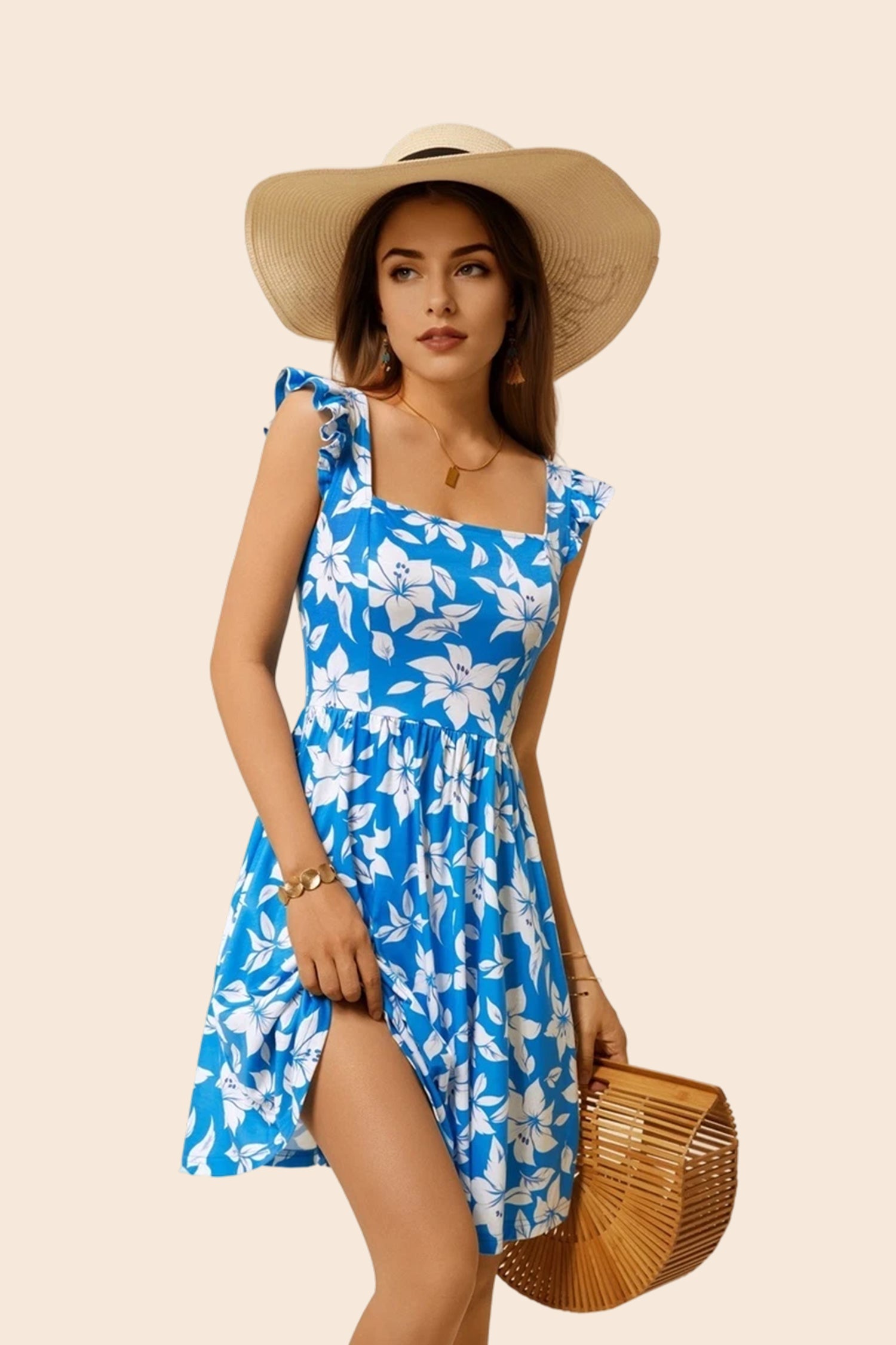 Casual Knee Length Dress