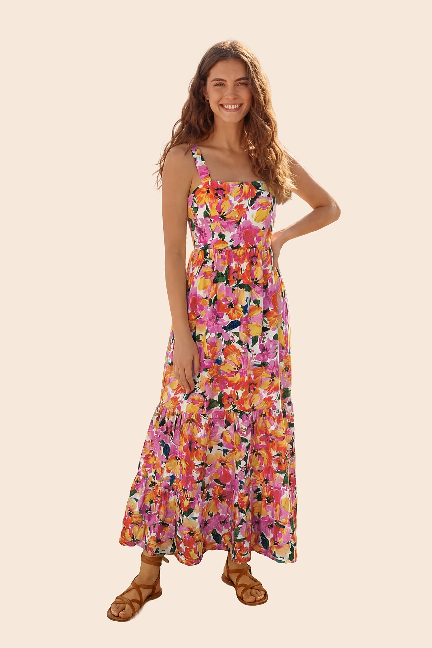 Tropical & Hawaiian Maxi Dress