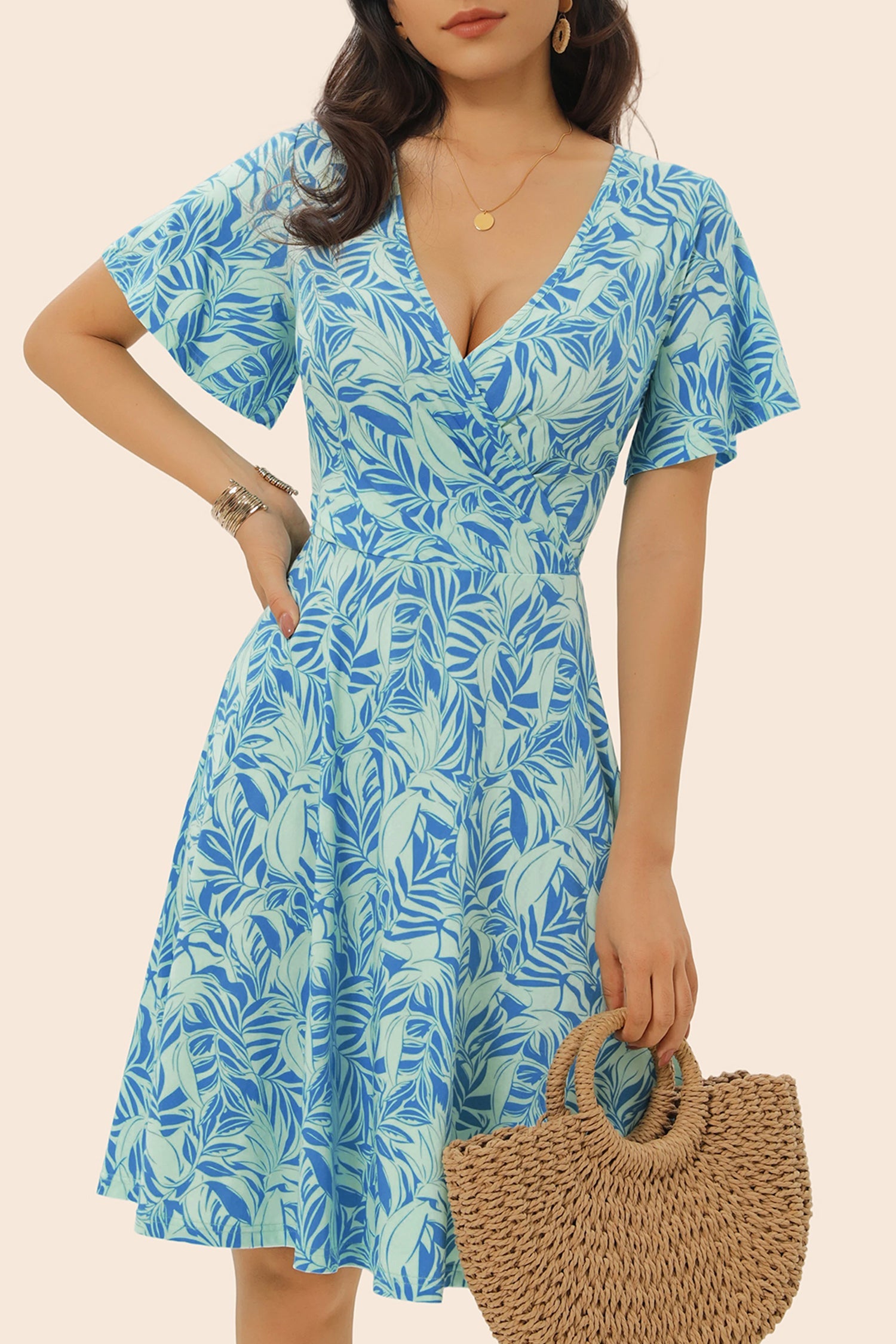 Vacation & Resort Wear Above Knee Dress