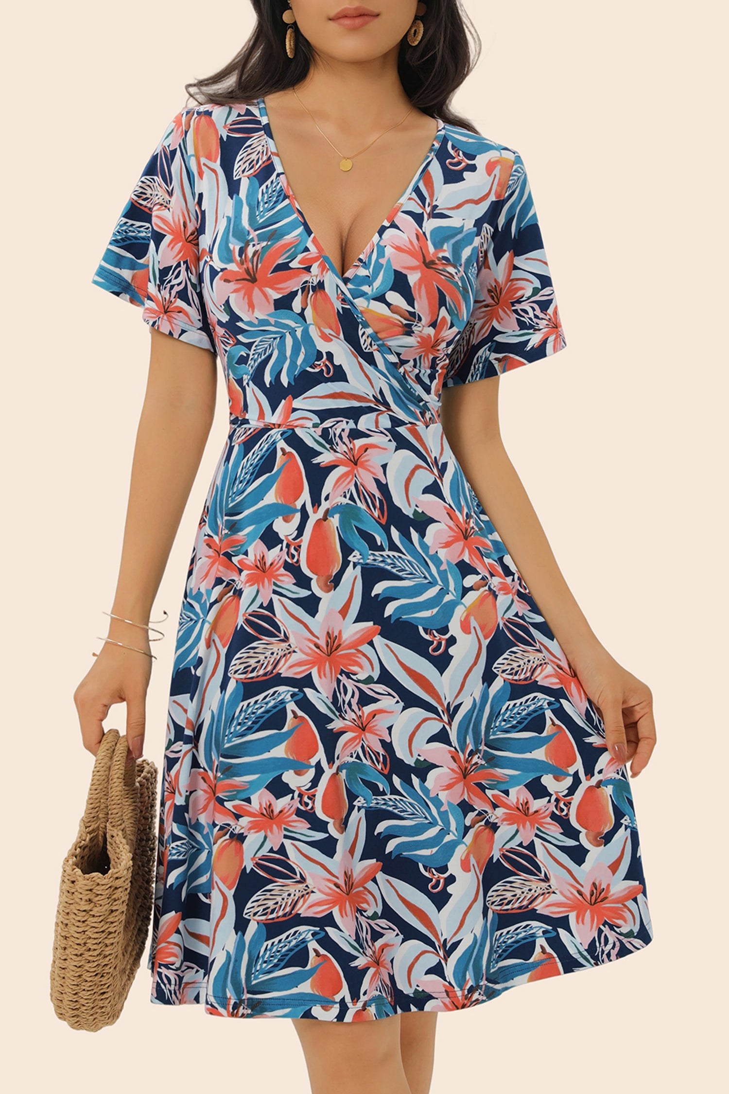 Vacation & Resort Wear Above Knee Dress