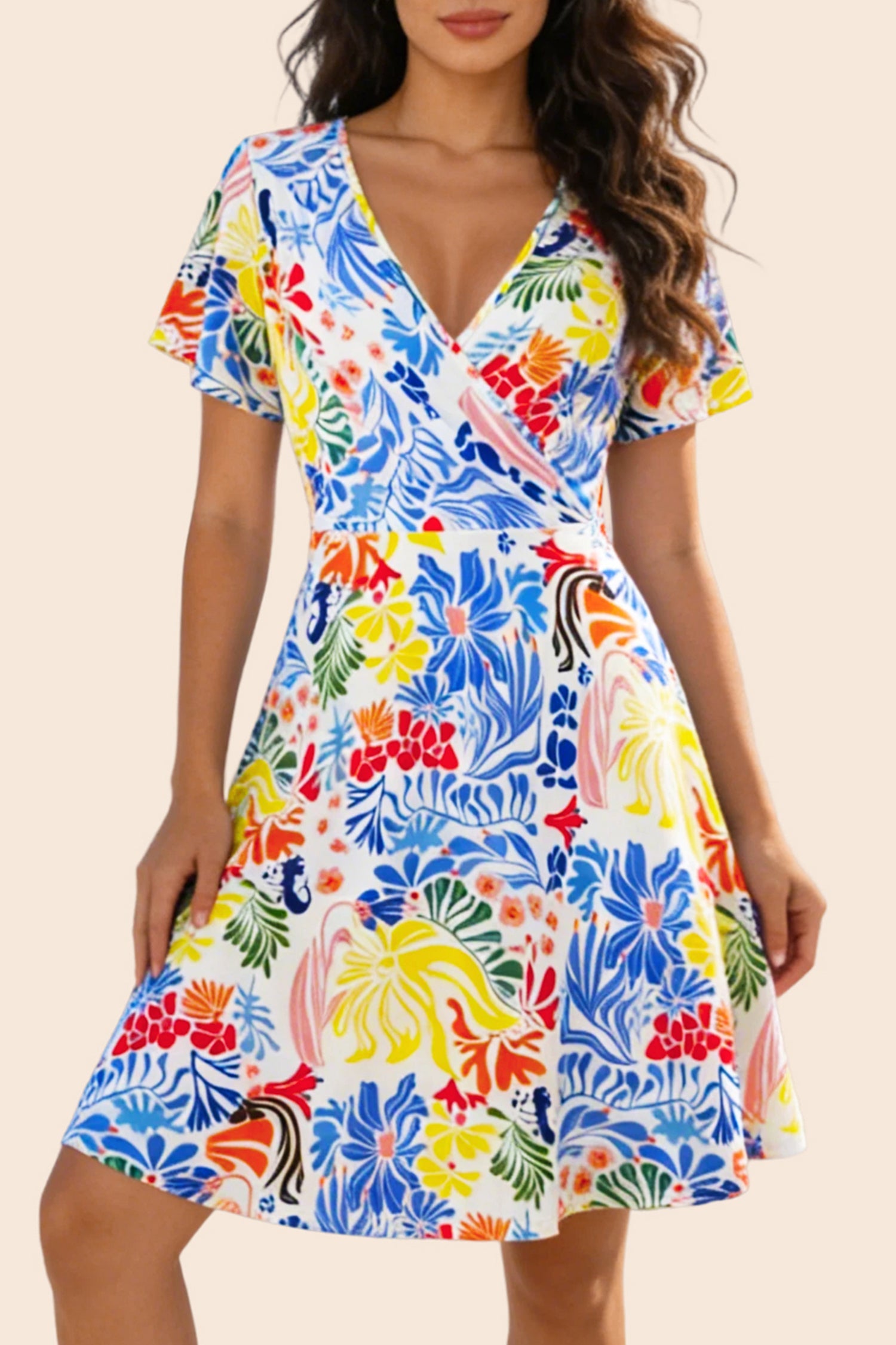 Vacation & Resort Wear Above Knee Dress