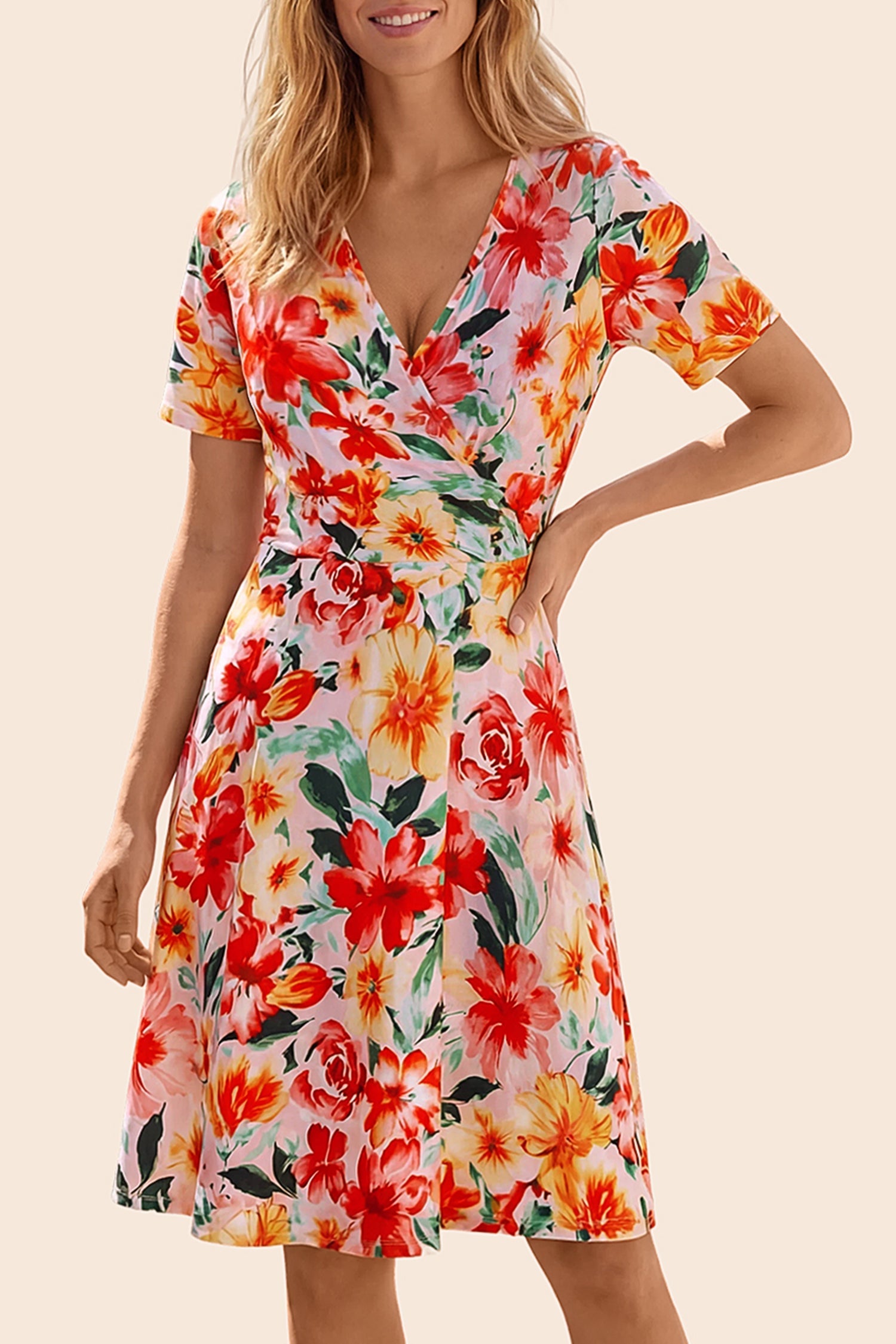 Vacation & Resort Wear Above Knee Dress
