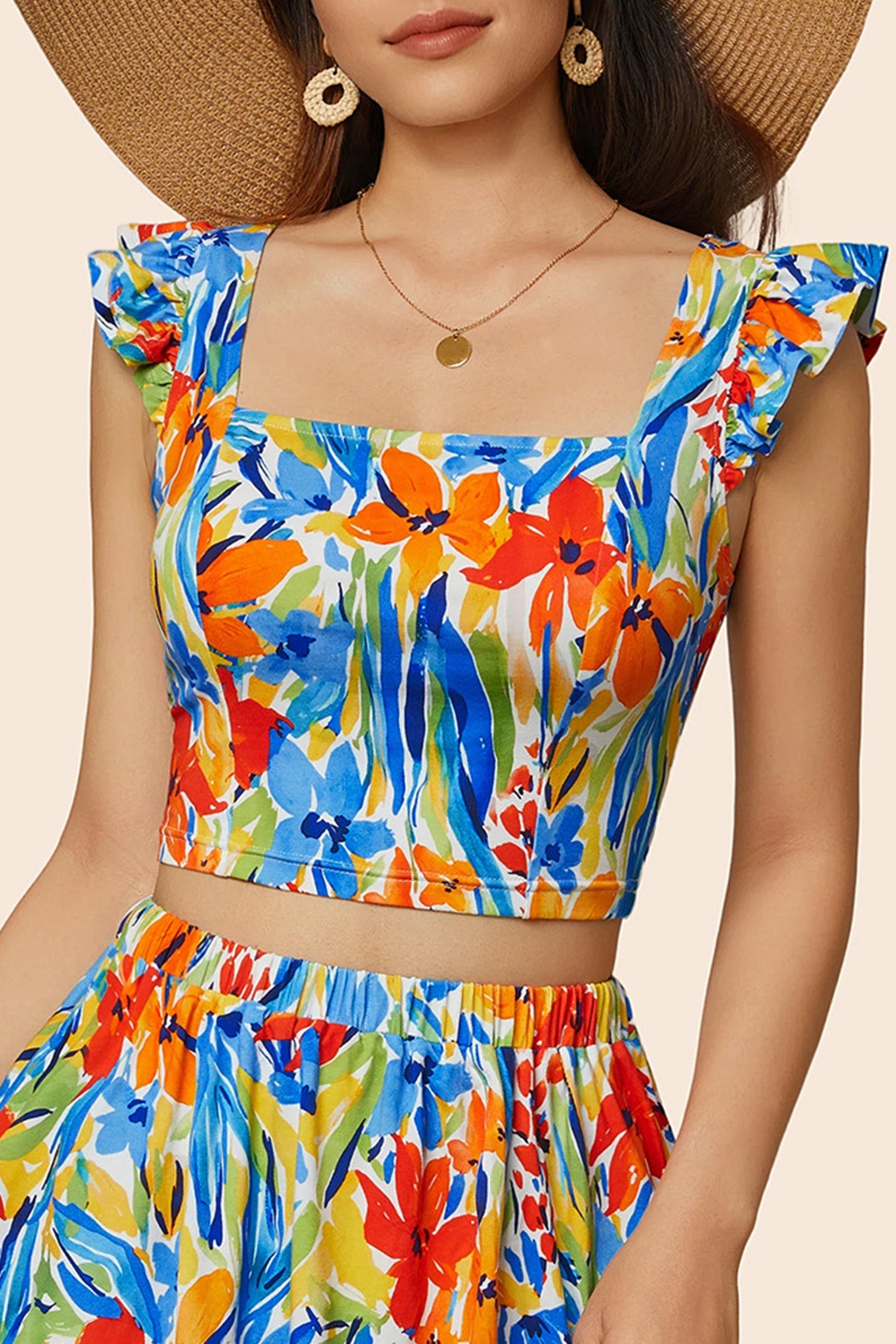 Vacation Short Sleeve Blouse