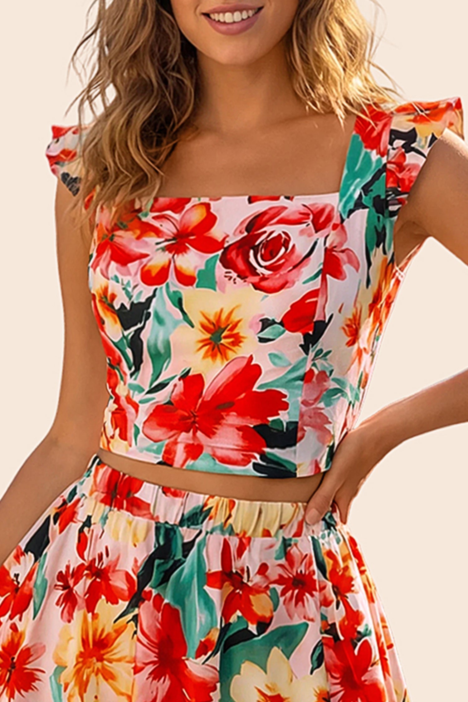 Vacation Short Sleeve Blouse