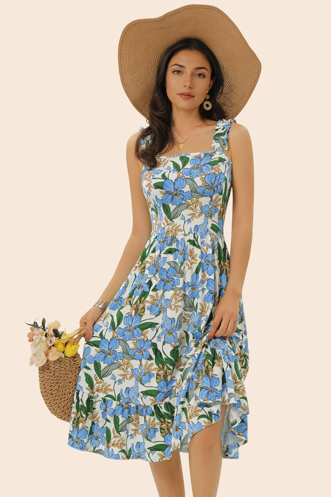 Elegant Above Knee Dress