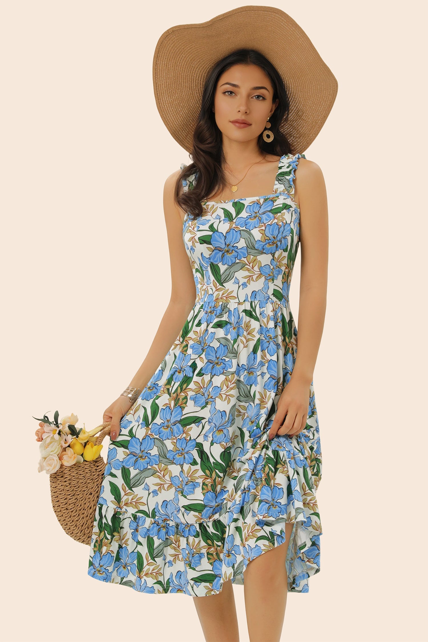 Elegant Above Knee Dress