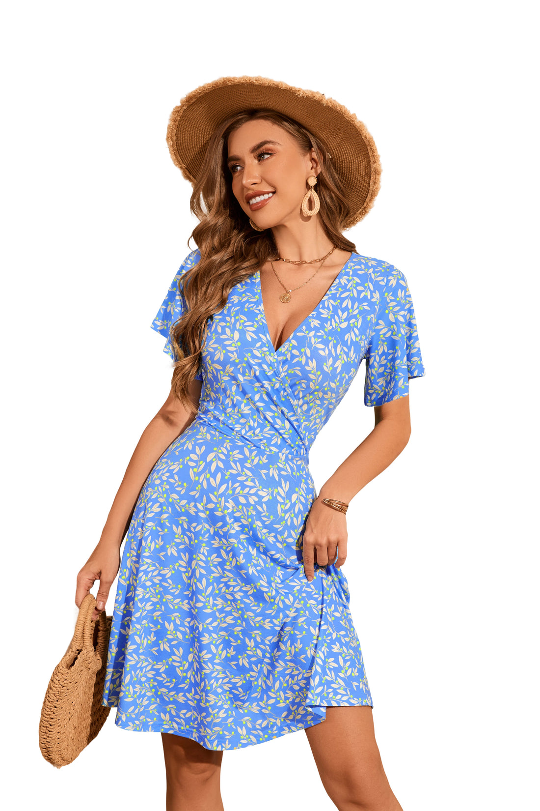 Cottagecore Knee Length Dress