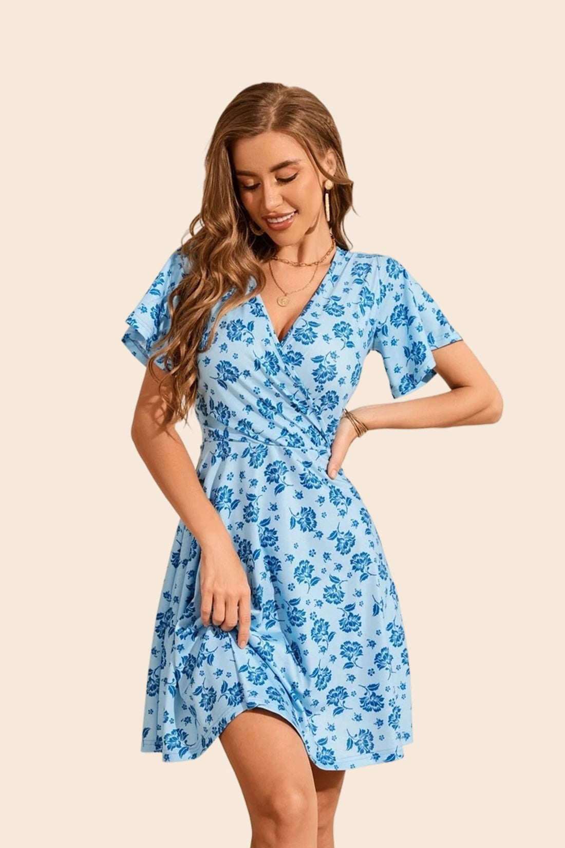 Cottagecore Knee Length Dress