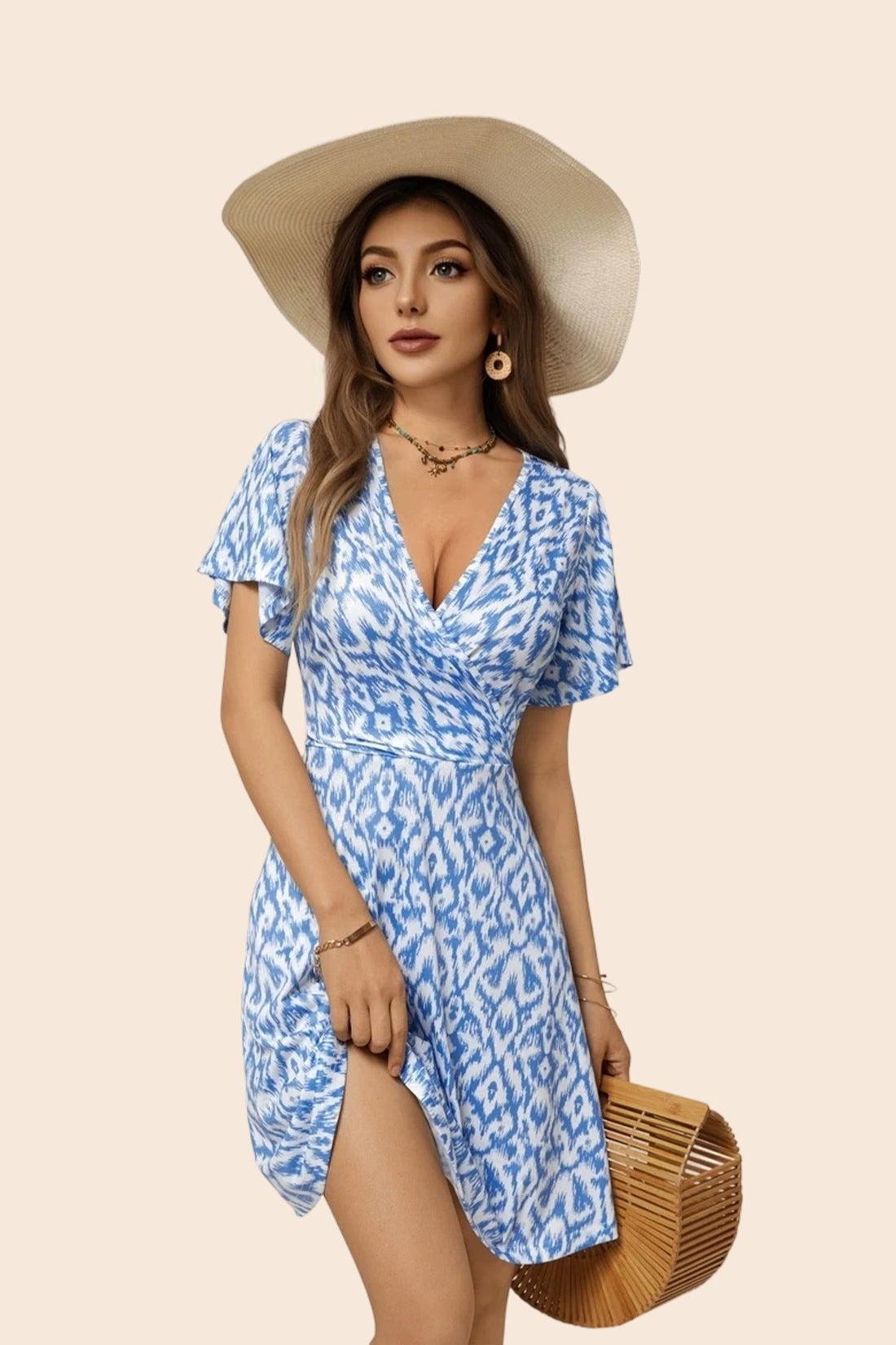 Cottagecore Knee Length Dress