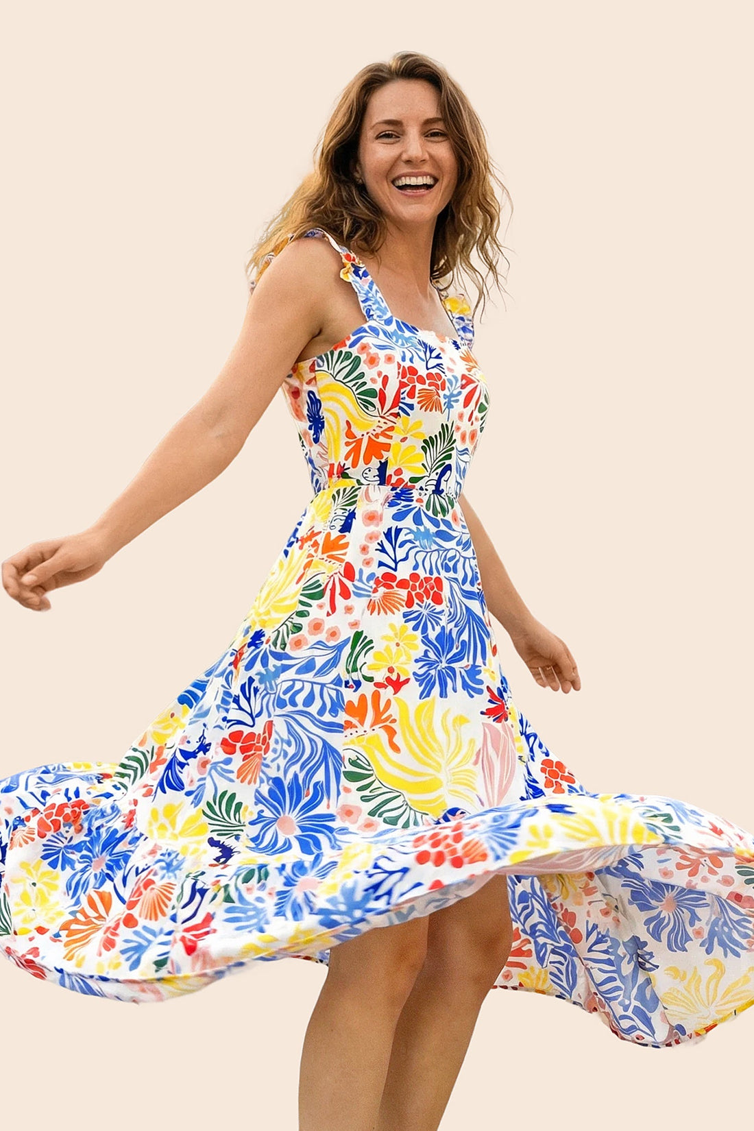 Vacation &amp; Resort Wear Above Knee Dress