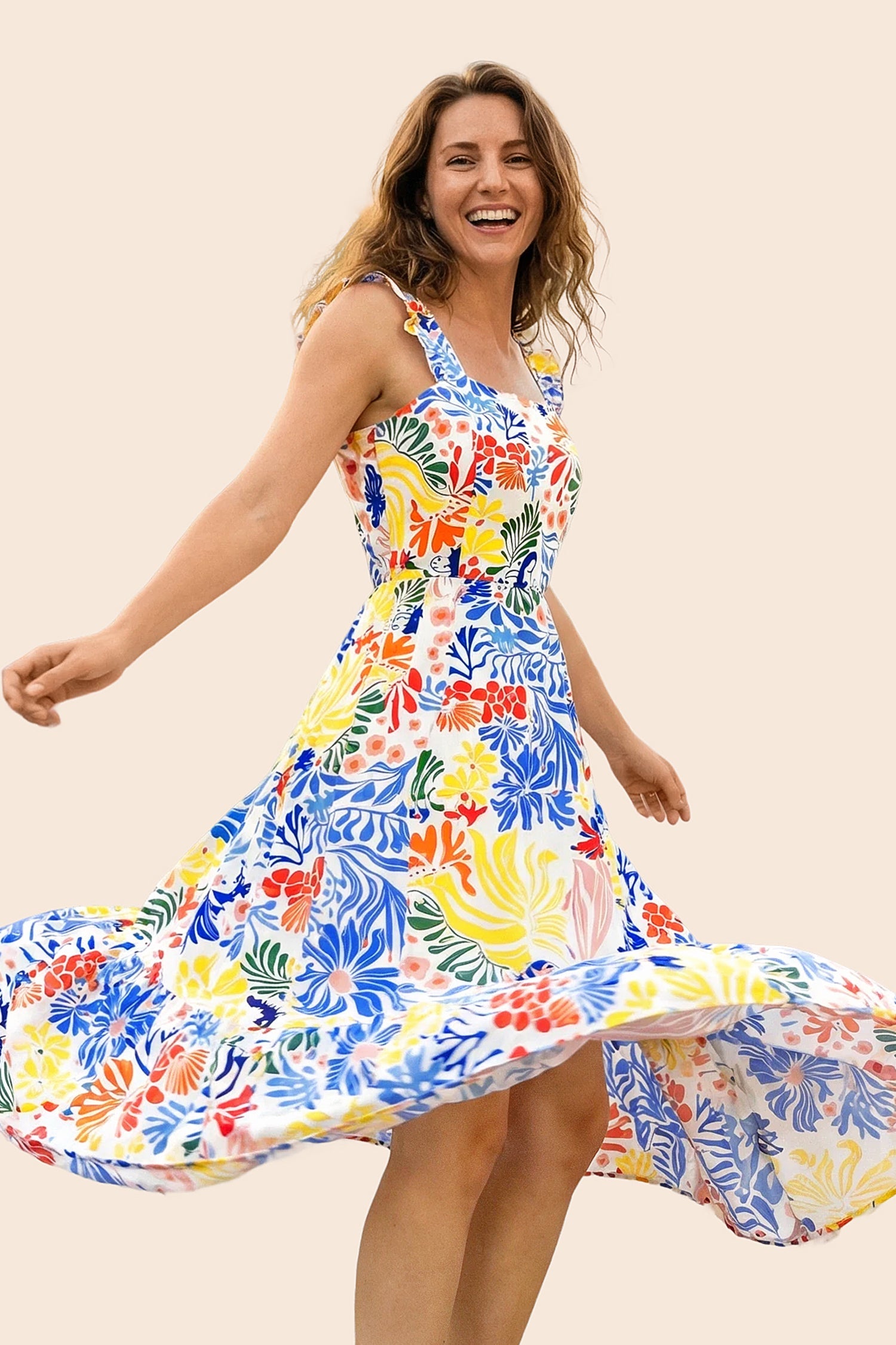 Vacation &amp; Resort Wear Above Knee Dress