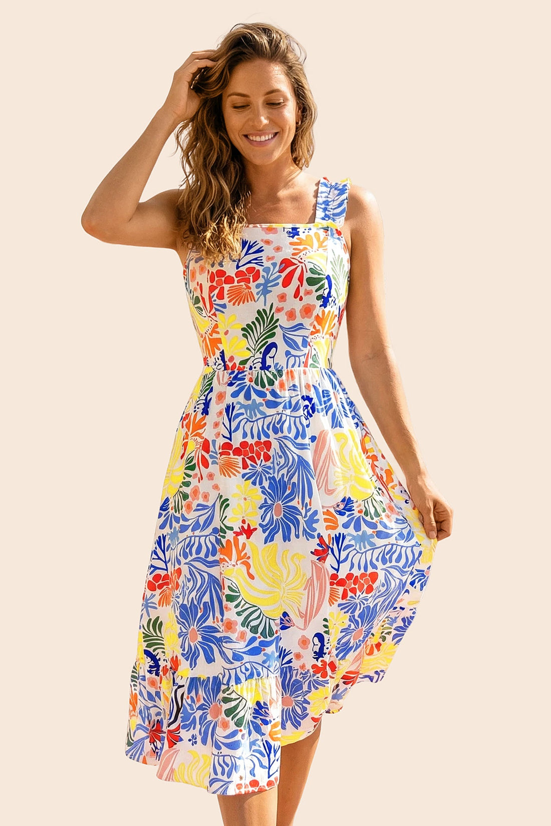 Vacation &amp; Resort Wear Above Knee Dress
