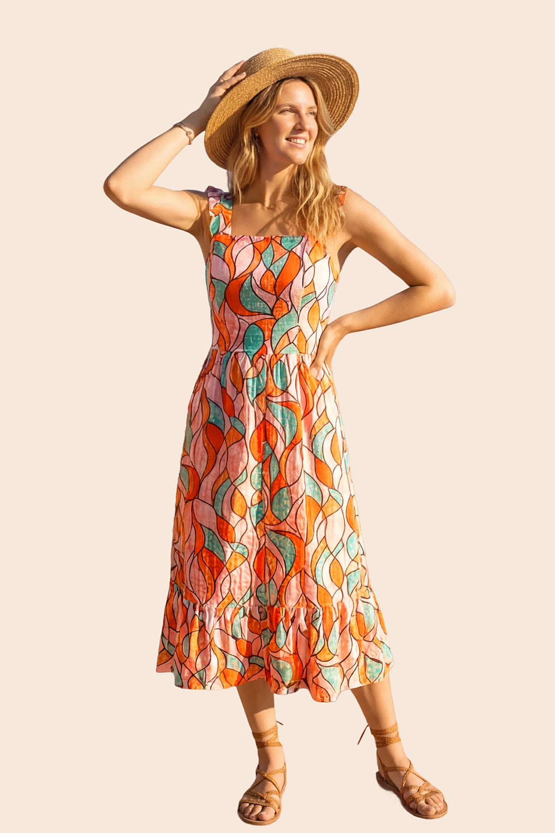 Vacation &amp; Resort Wear Above Knee Dress