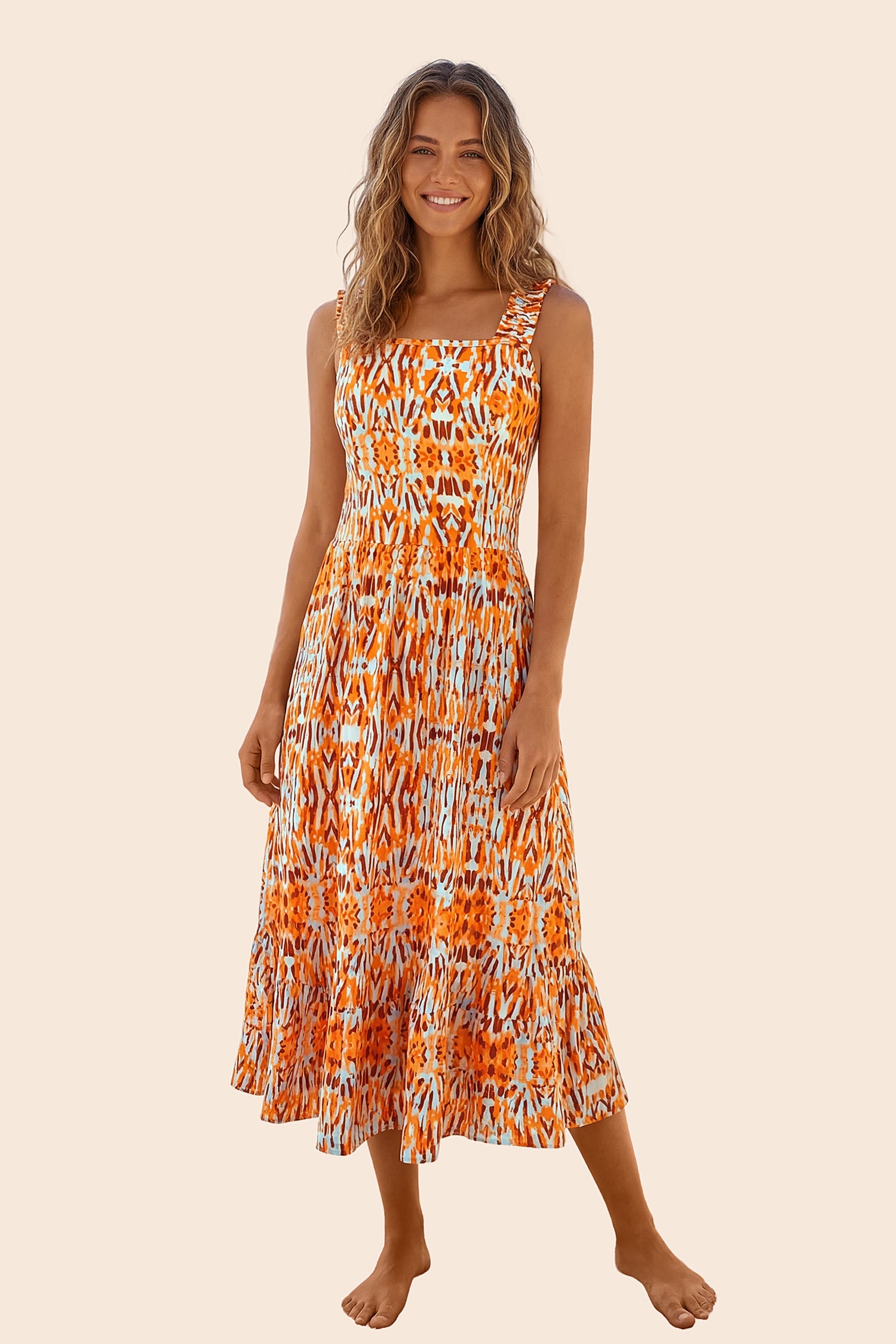 Boho Above Knee Dress