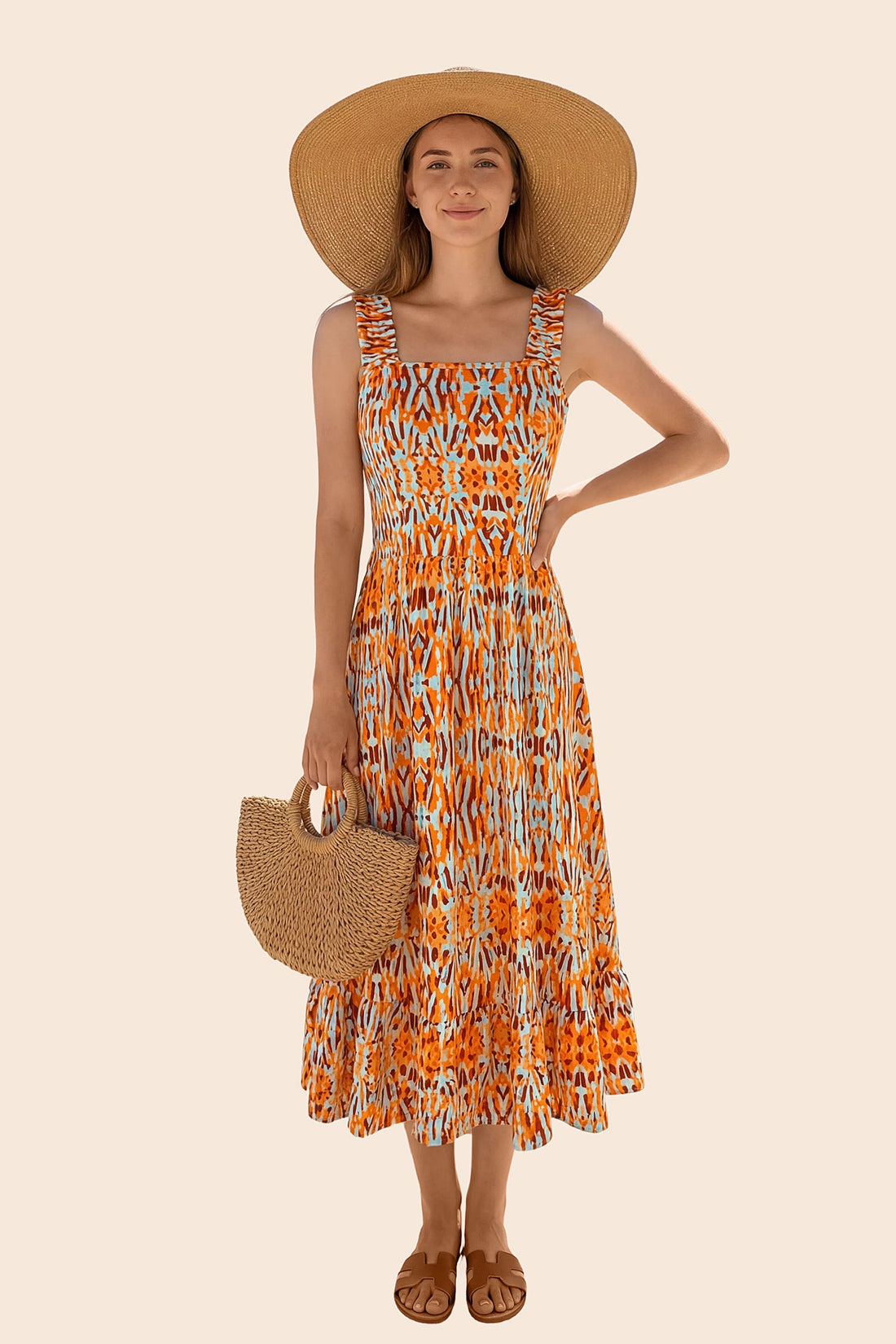 Boho Above Knee Dress