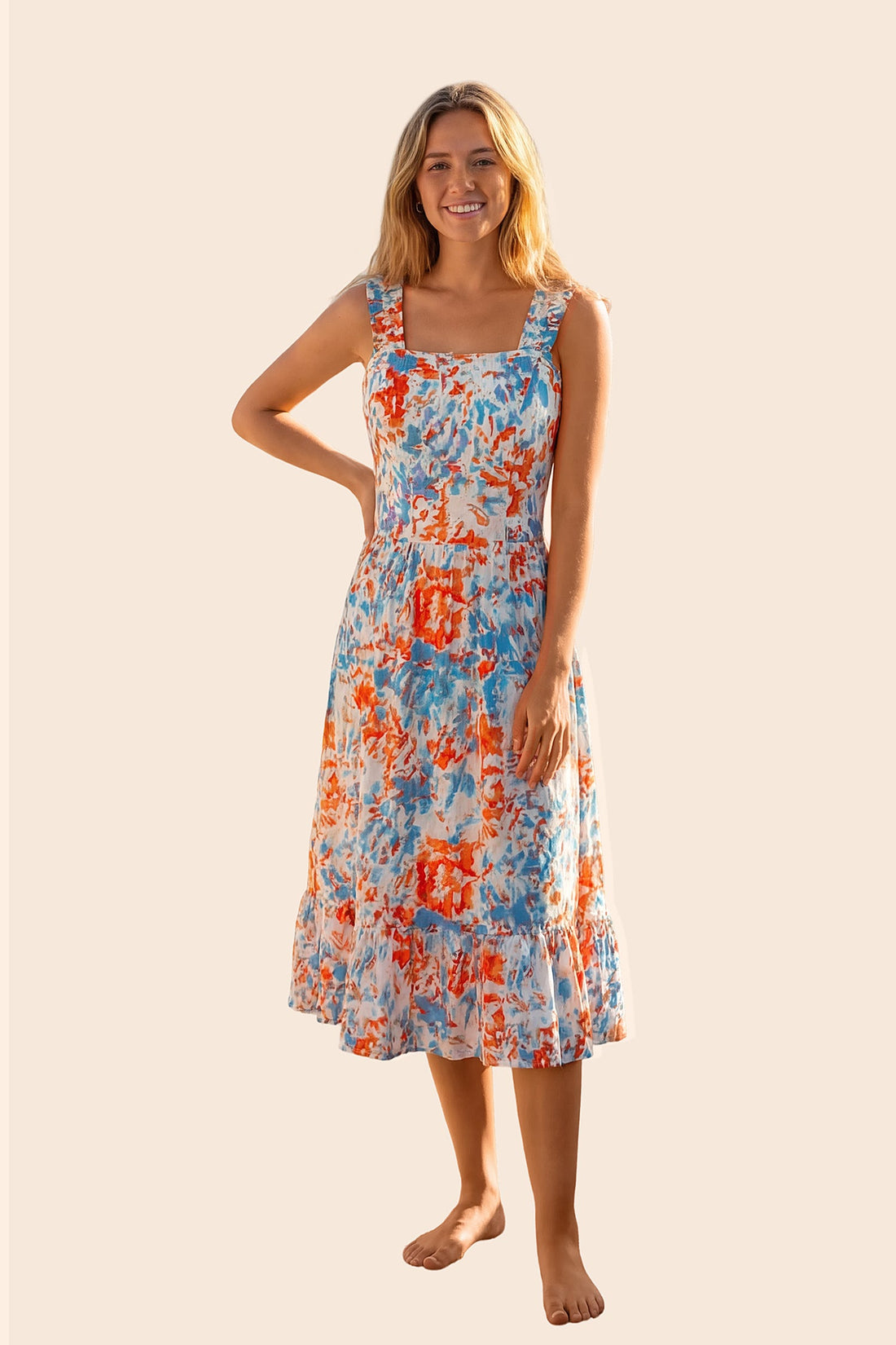 Boho Above Knee Dress