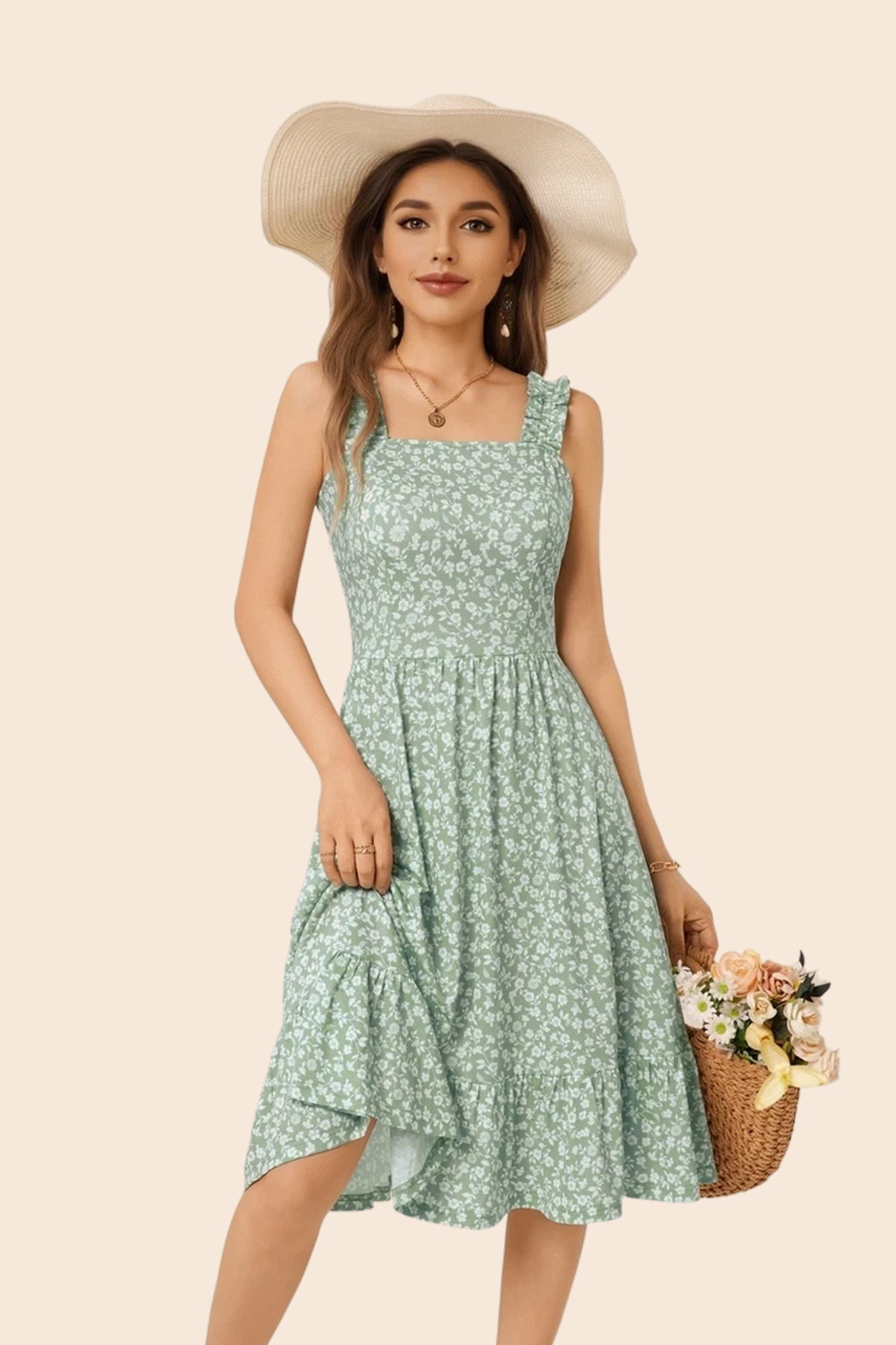Casual Midi Dress
