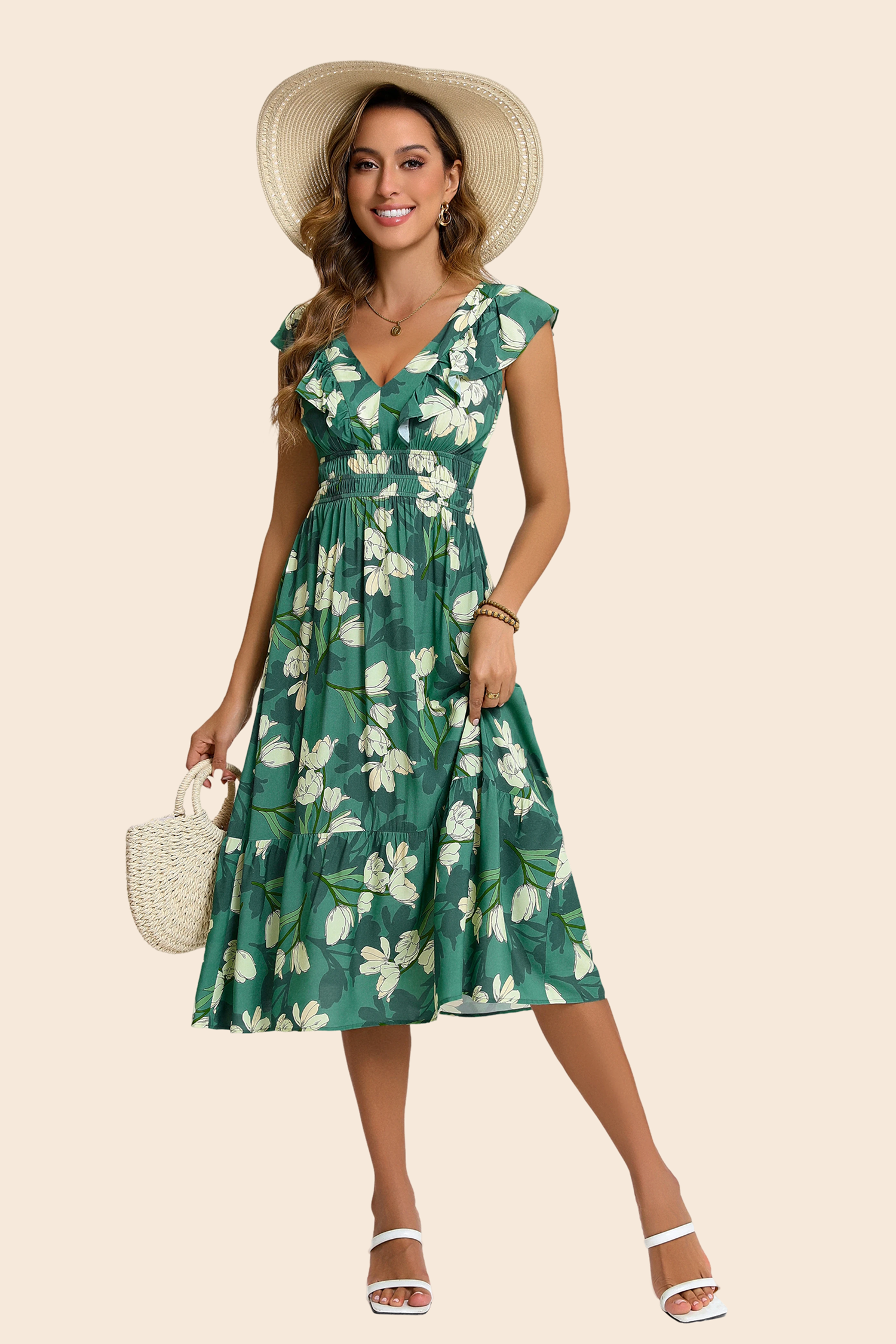 Elegant Midi Dress