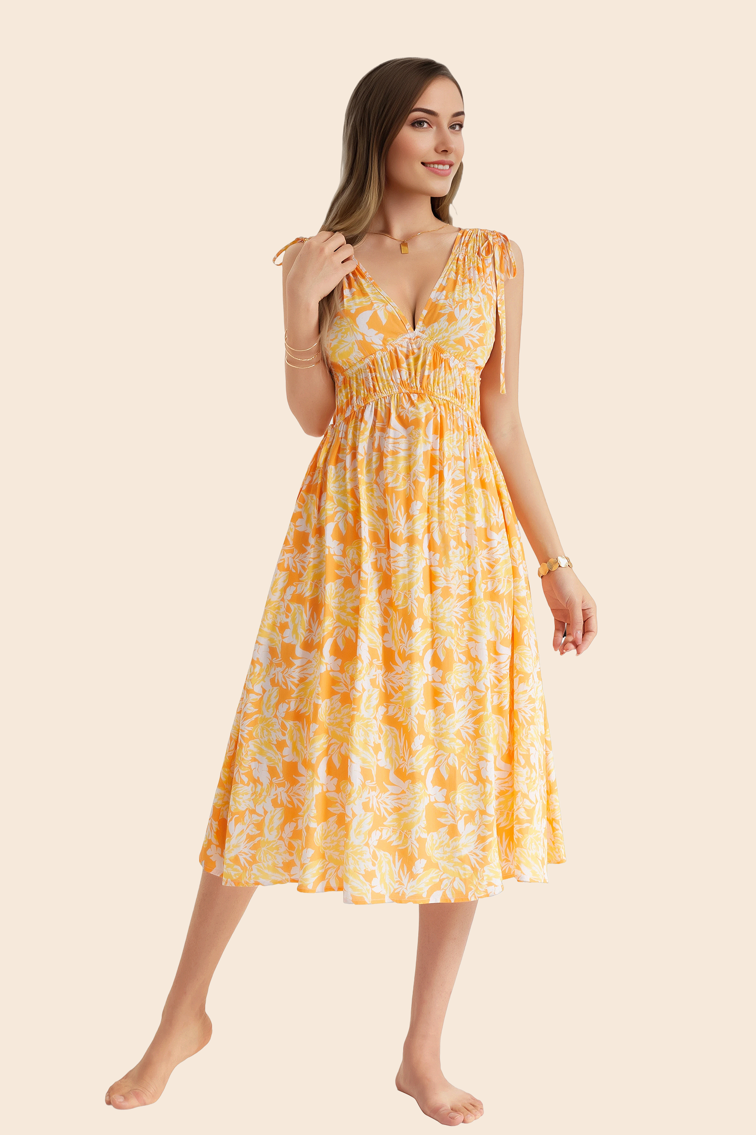 Cute Knee Length Dress