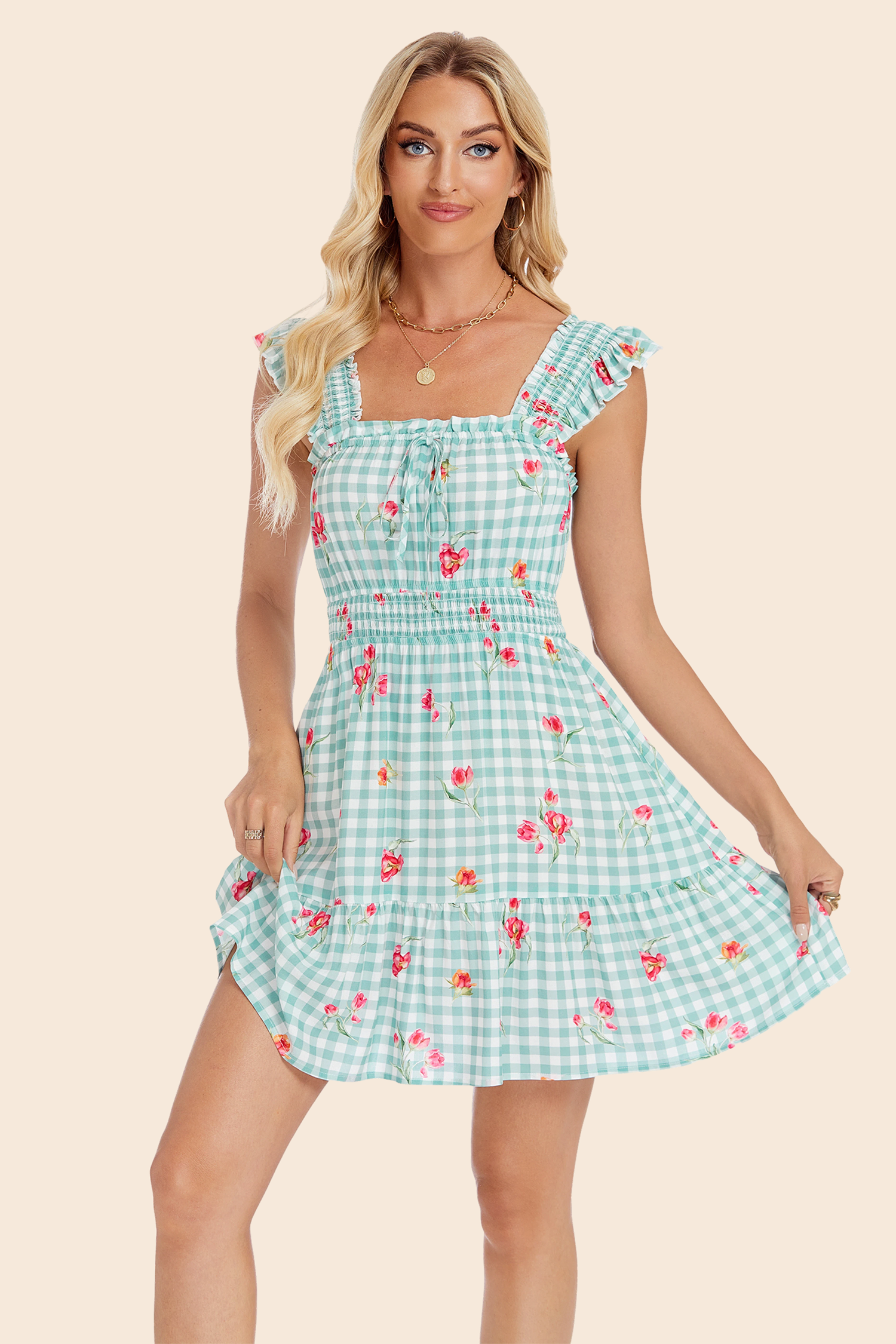 Cute Knee Length Dress