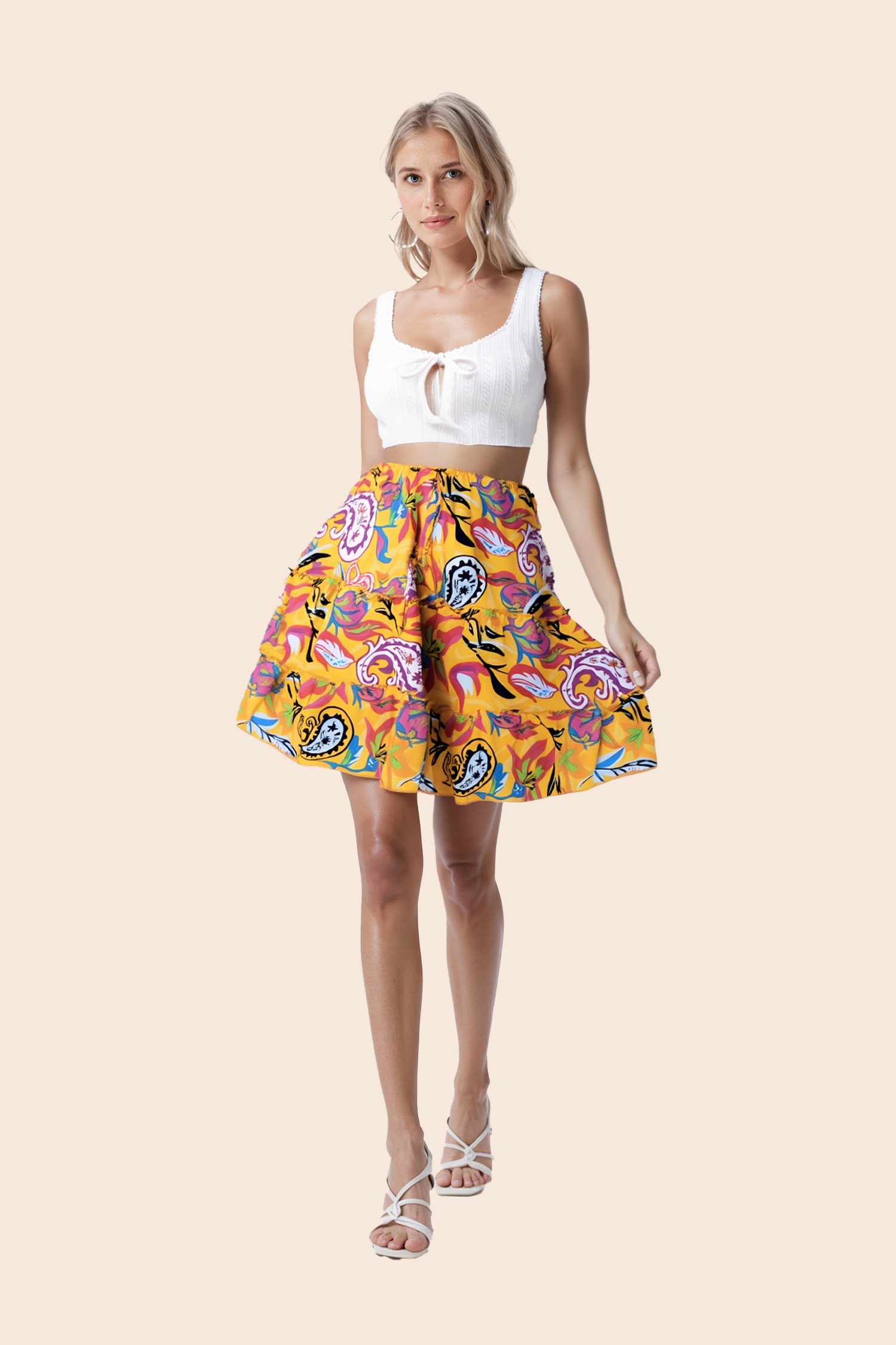 Tropical &amp; Hawaiian Mini Skirts