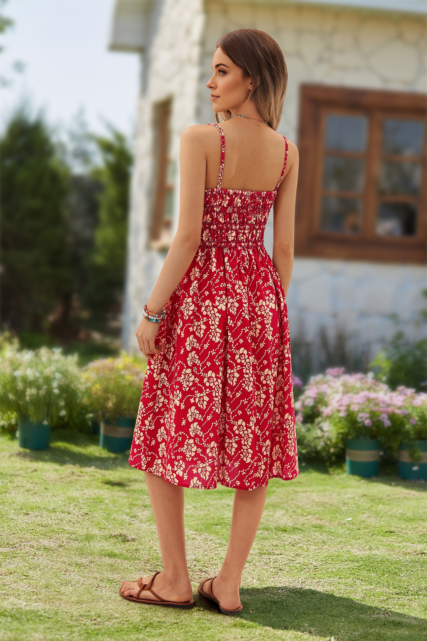 Vacation &amp; Resort Wear Knee Length Dress