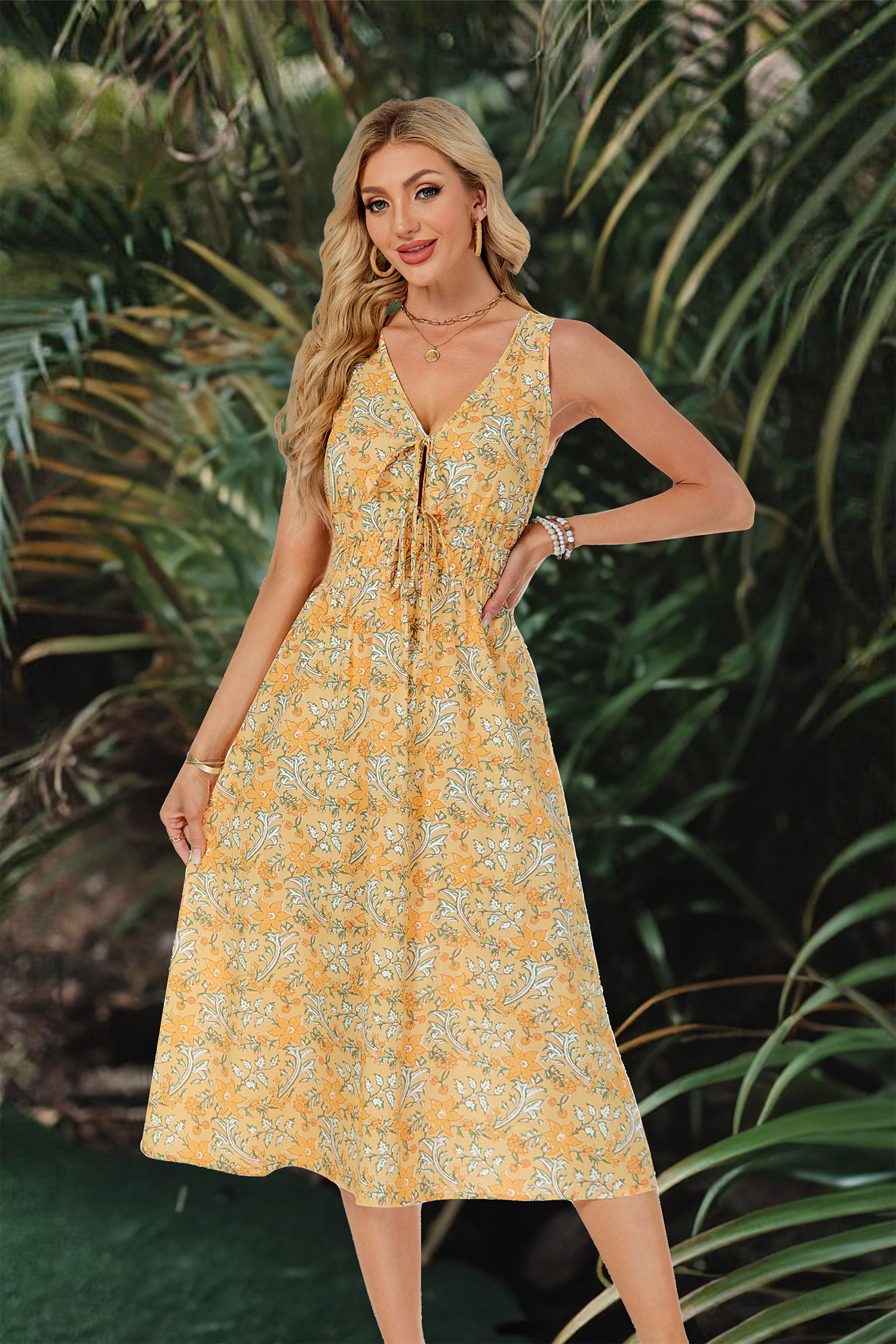 Boho Midi Dress