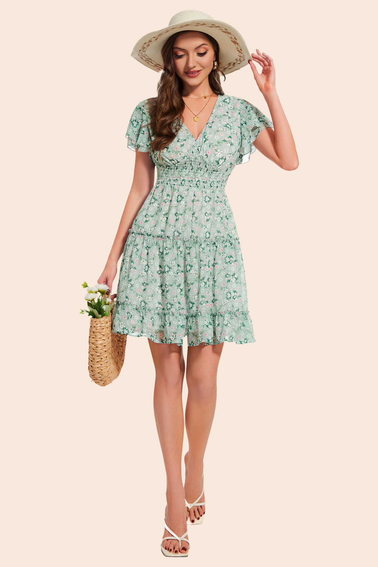 Vacation Mini Length Dress