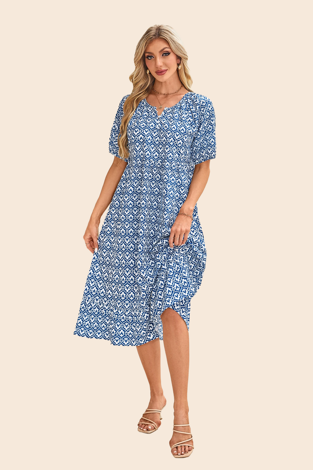 Boho Midi Dress