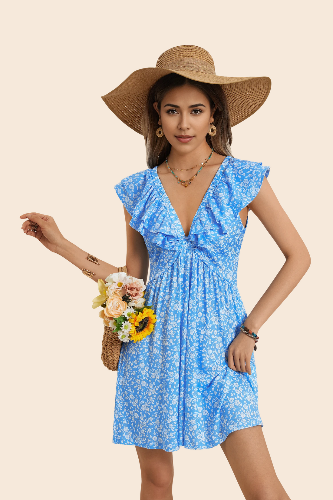 Cottagecore Mini Dress