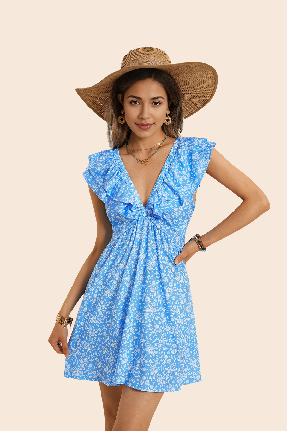 Cottagecore Mini Dress