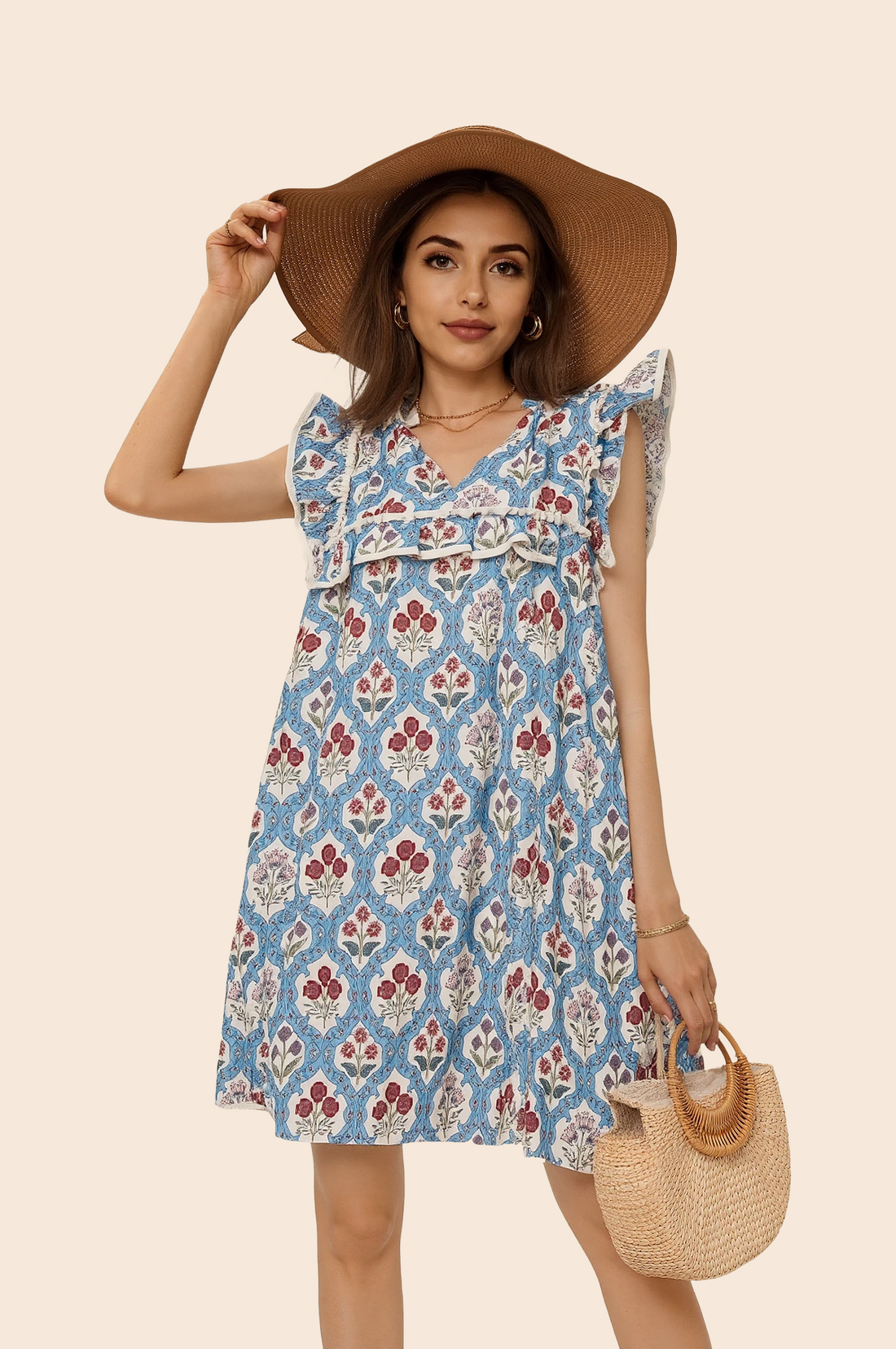 Cute Knee Length Dress