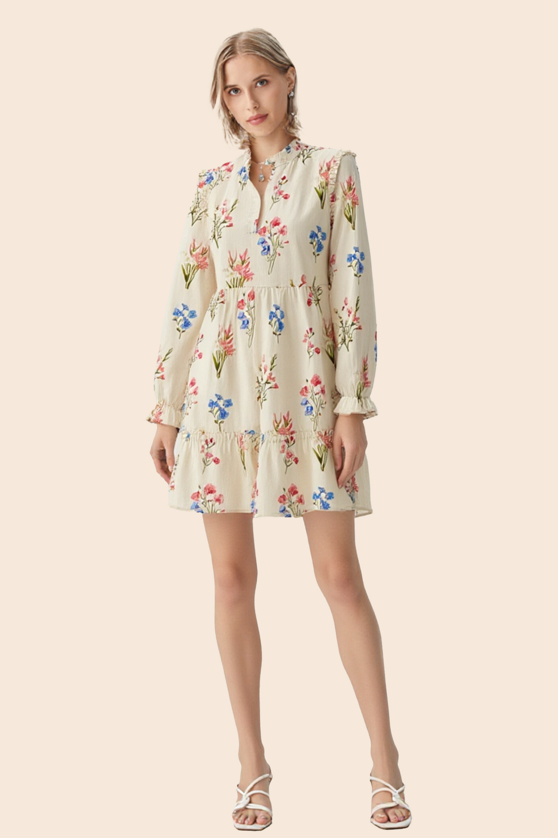 Cottagecore Knee Length Dress