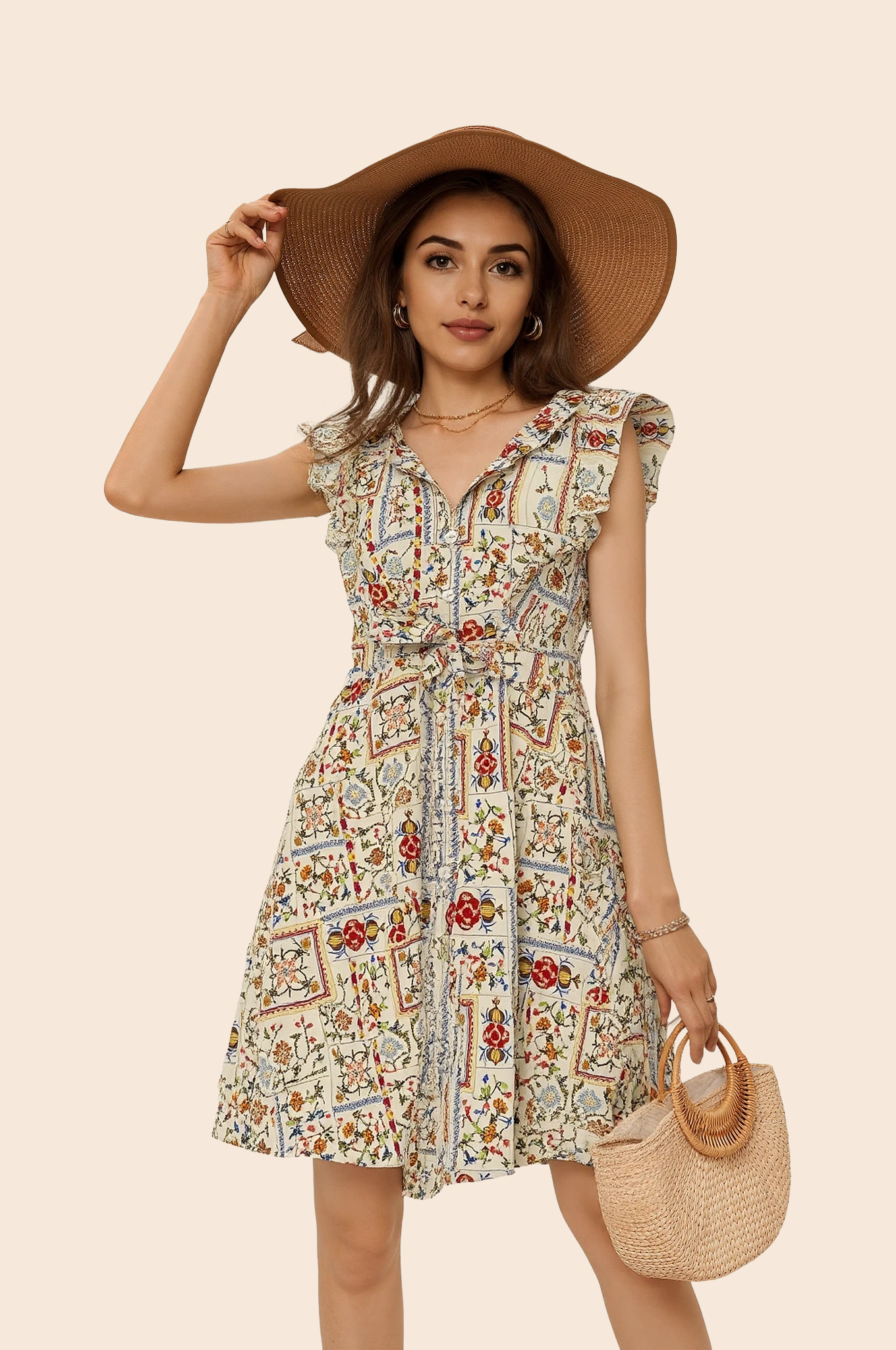 Casual Knee Length Dress