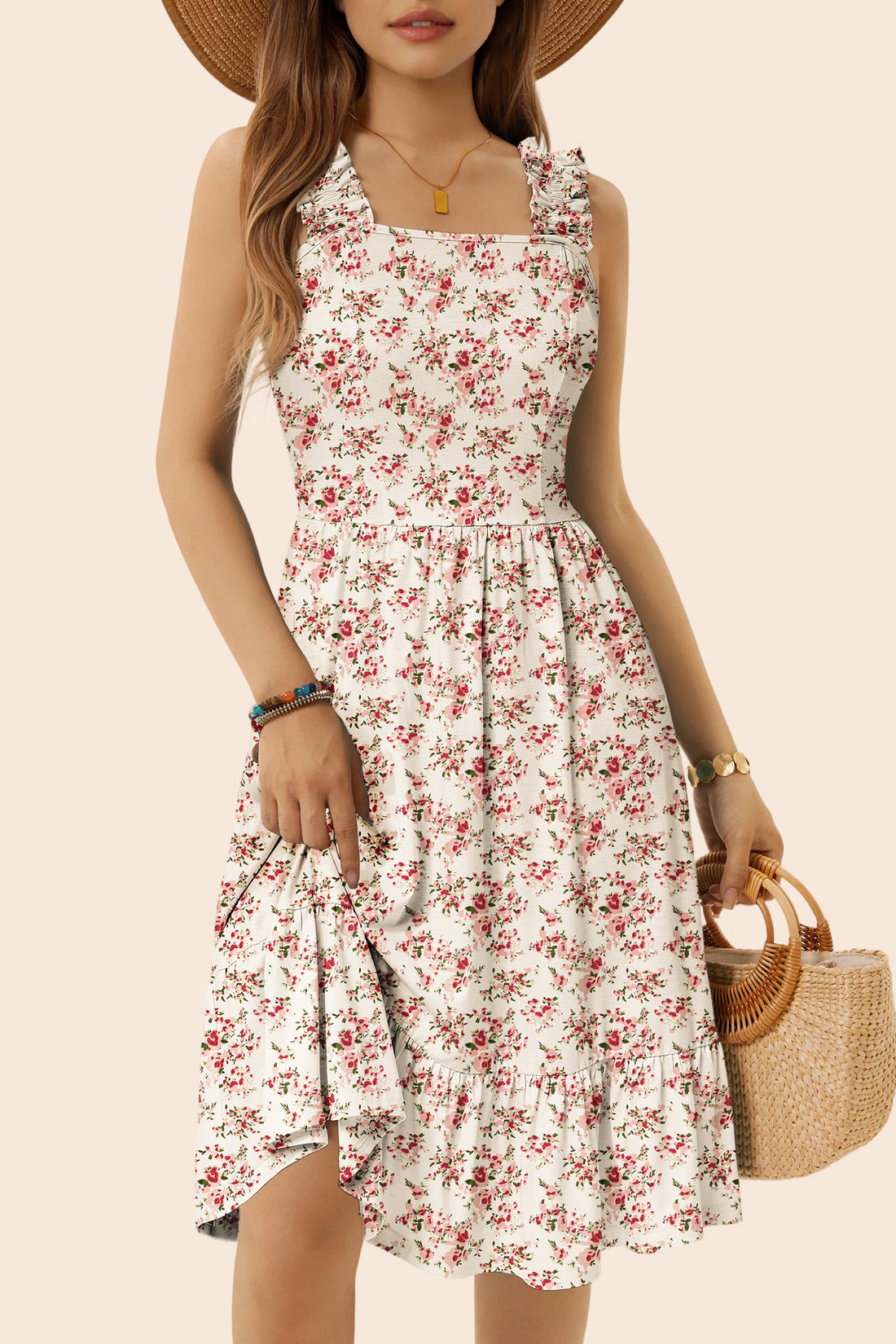 Cottagecore Midi Dress