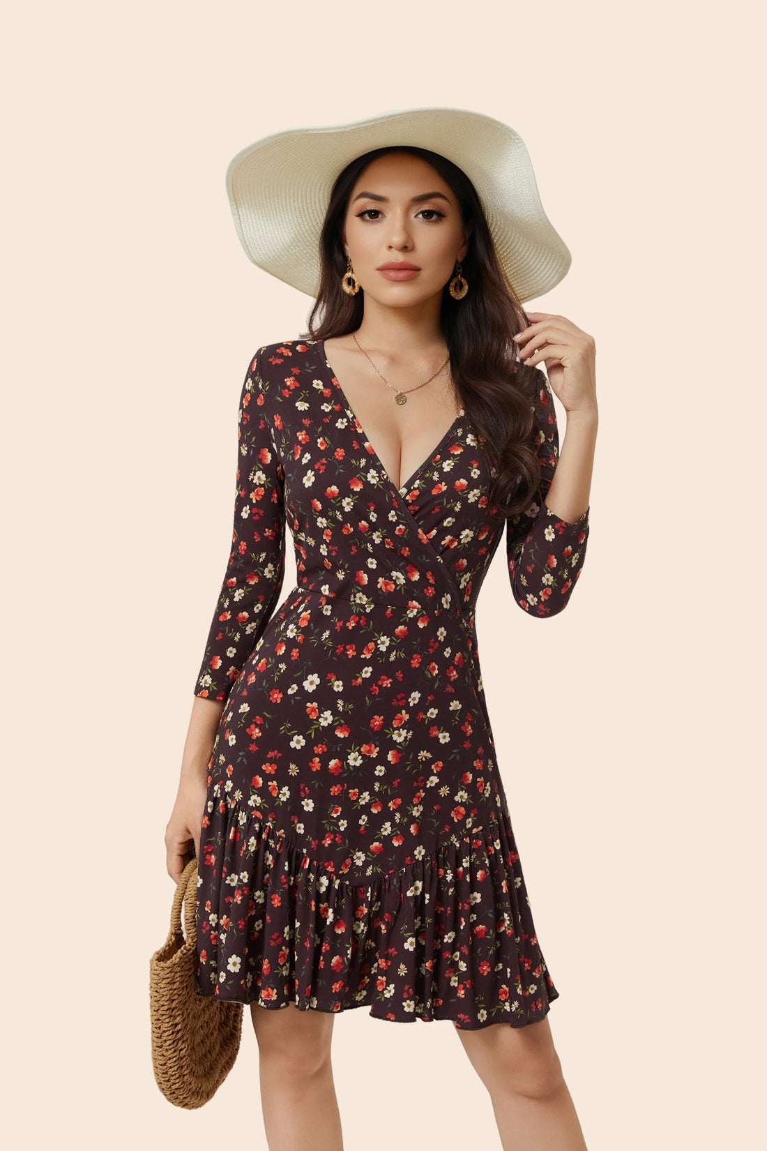 Cottagecore above knee Dress