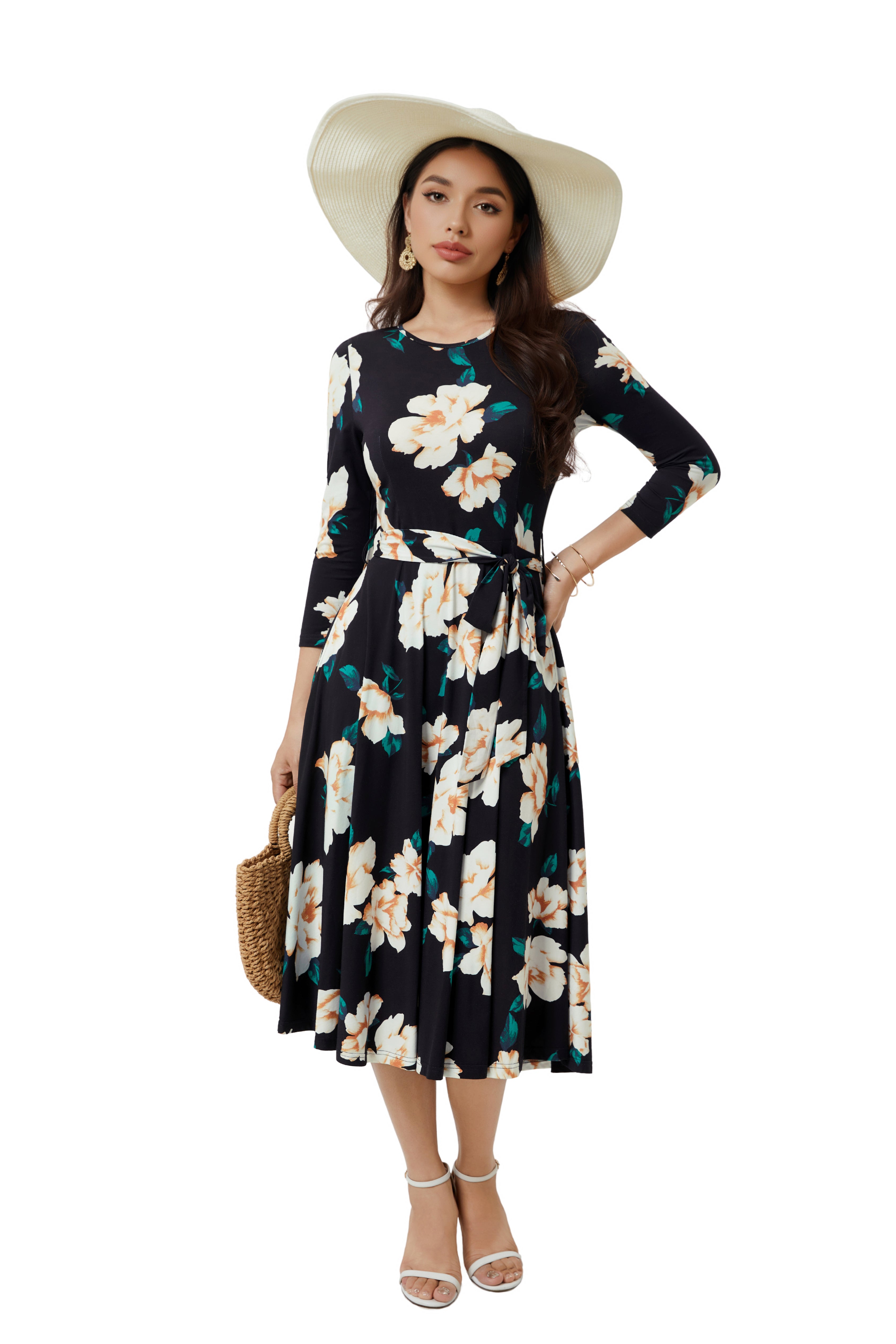 Elegant Midi Dress