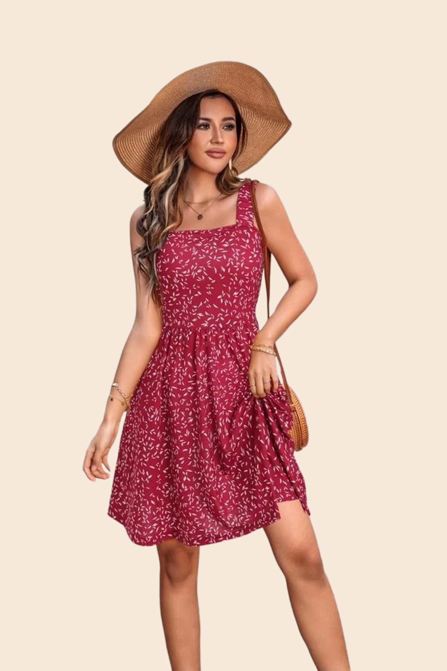 Casual Knee Length Dress