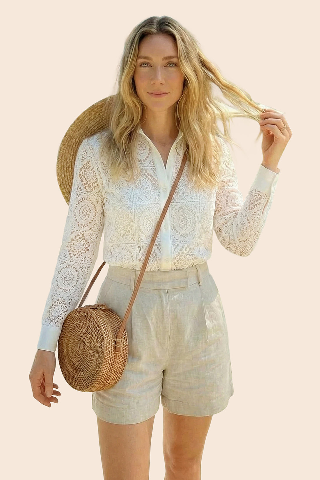 Long Sleeve Blouse&amp;Shrug