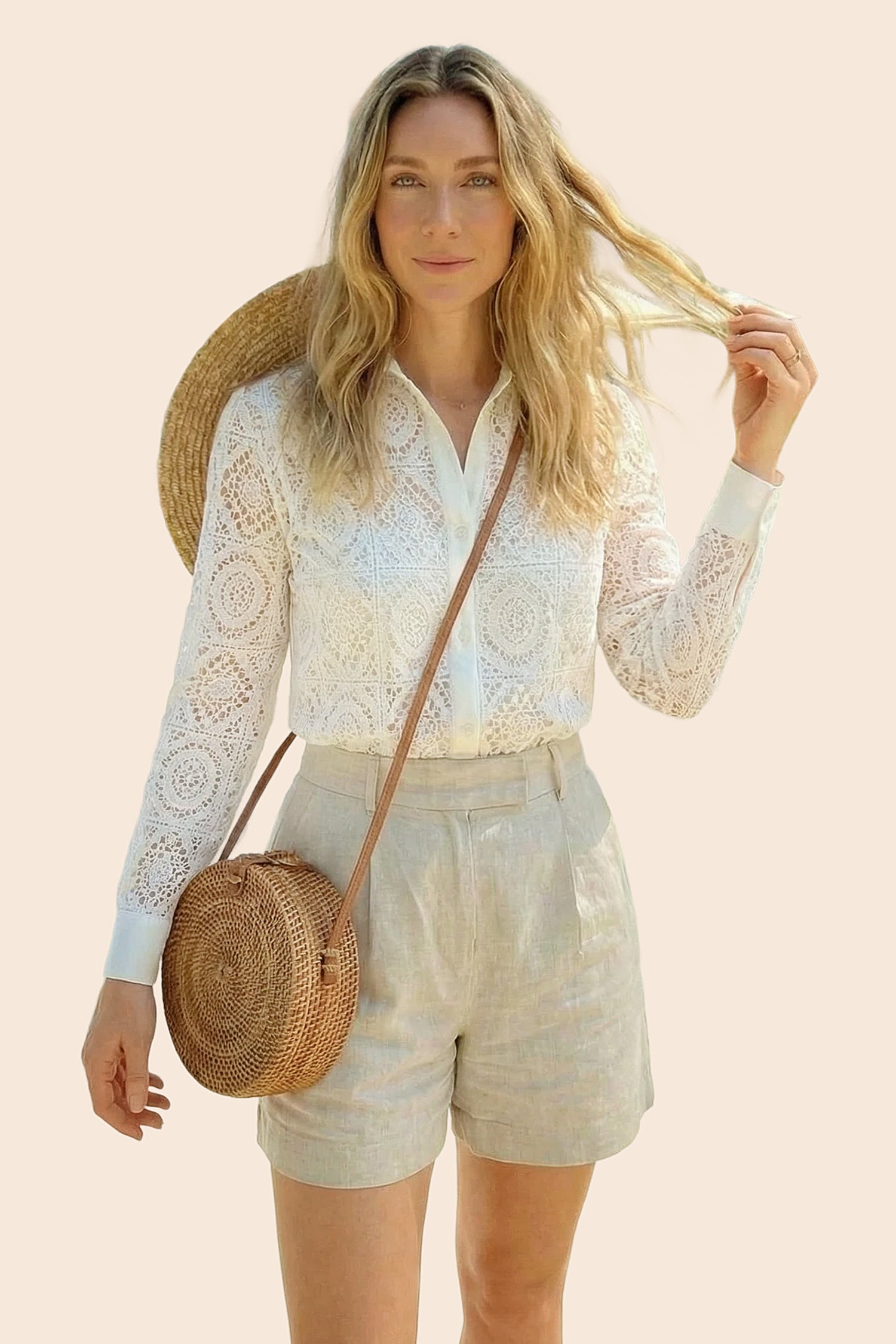 Long Sleeve Blouse&amp;Shrug