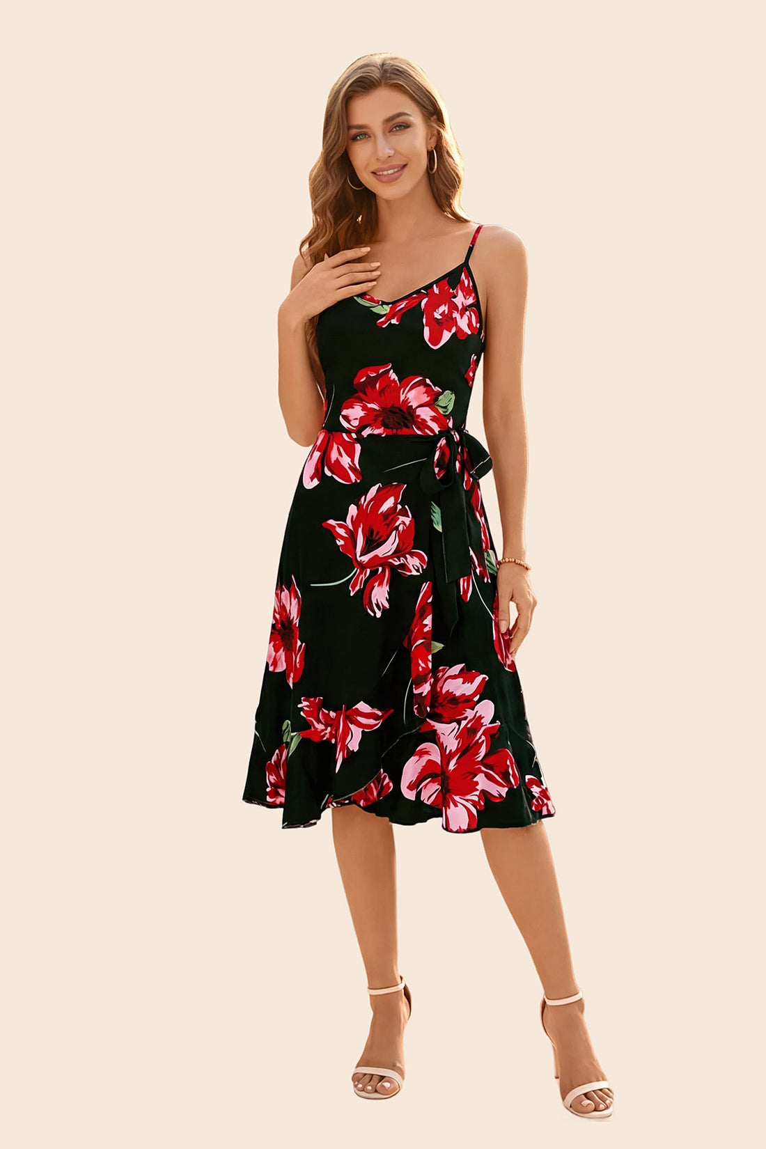 Casual Knee Length Dress