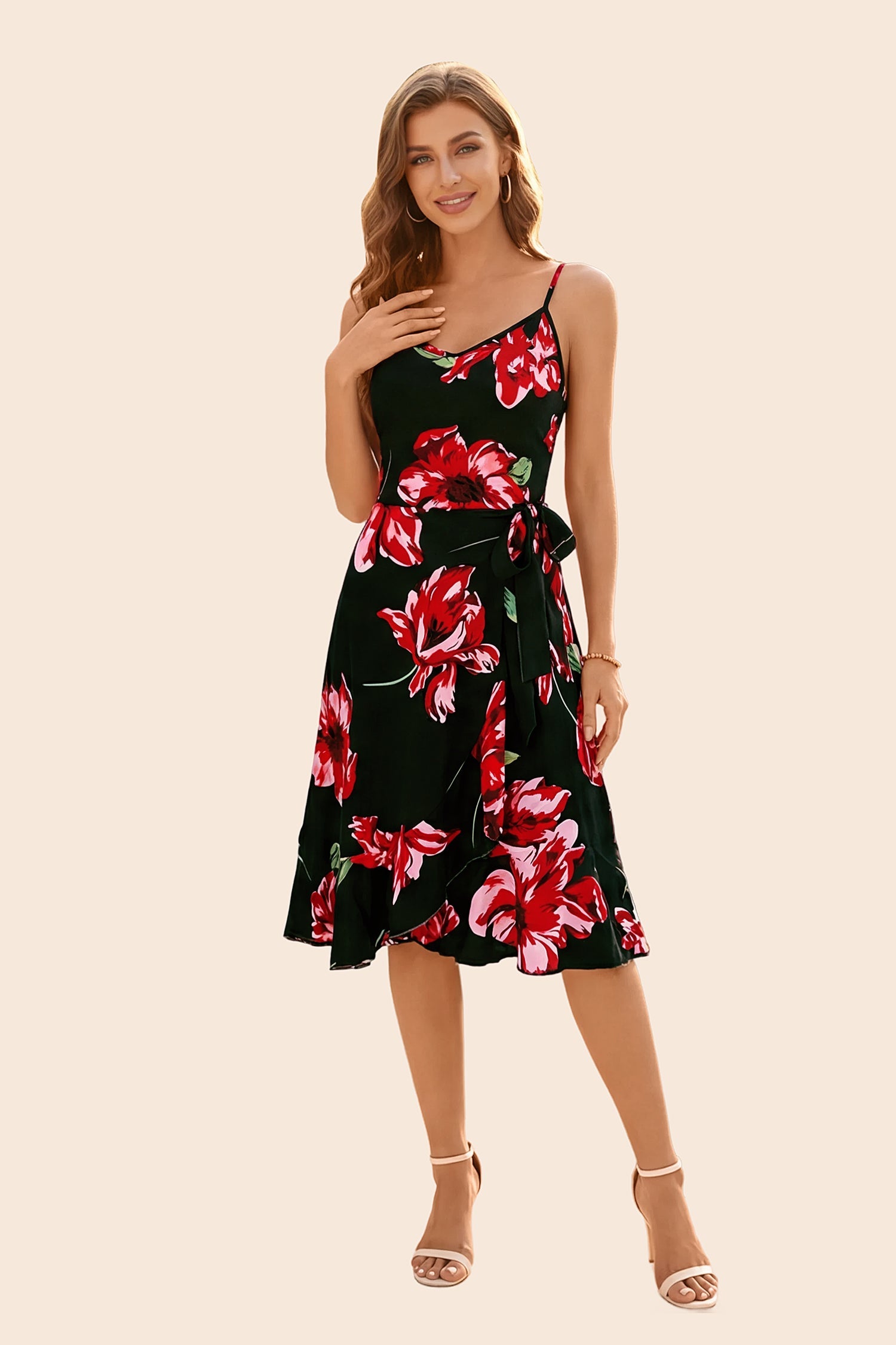 Casual Knee Length Dress